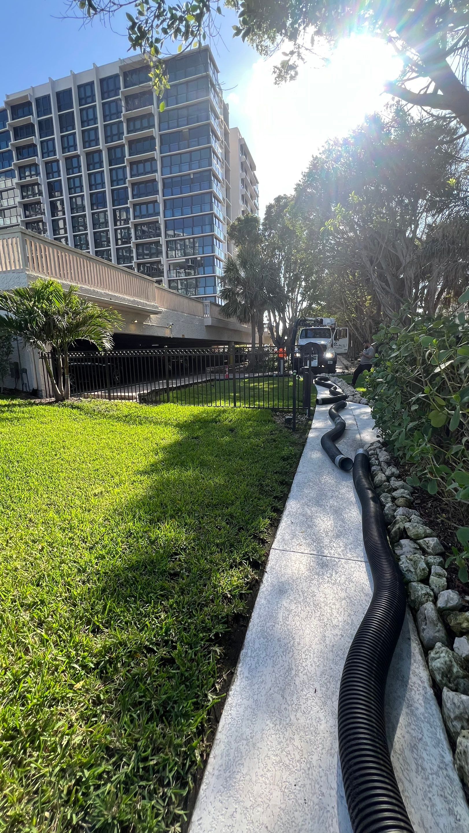 Gulfshore Condo Stormwater System Maintenance by APS Power & Water