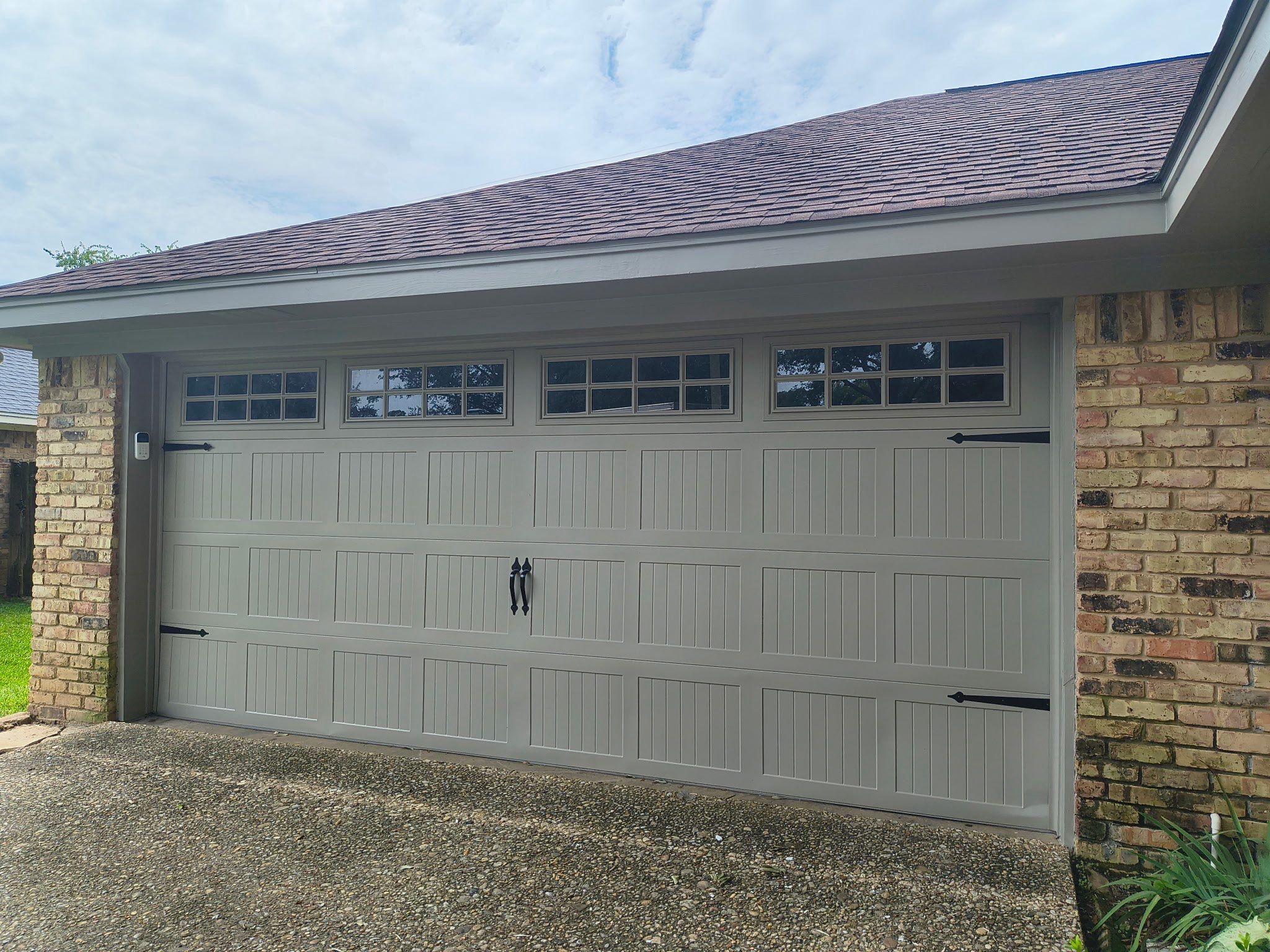 Exterior Painting in Tyler, TX | From Cracked Paint to Calming Gray & White by Quality Coats Painting