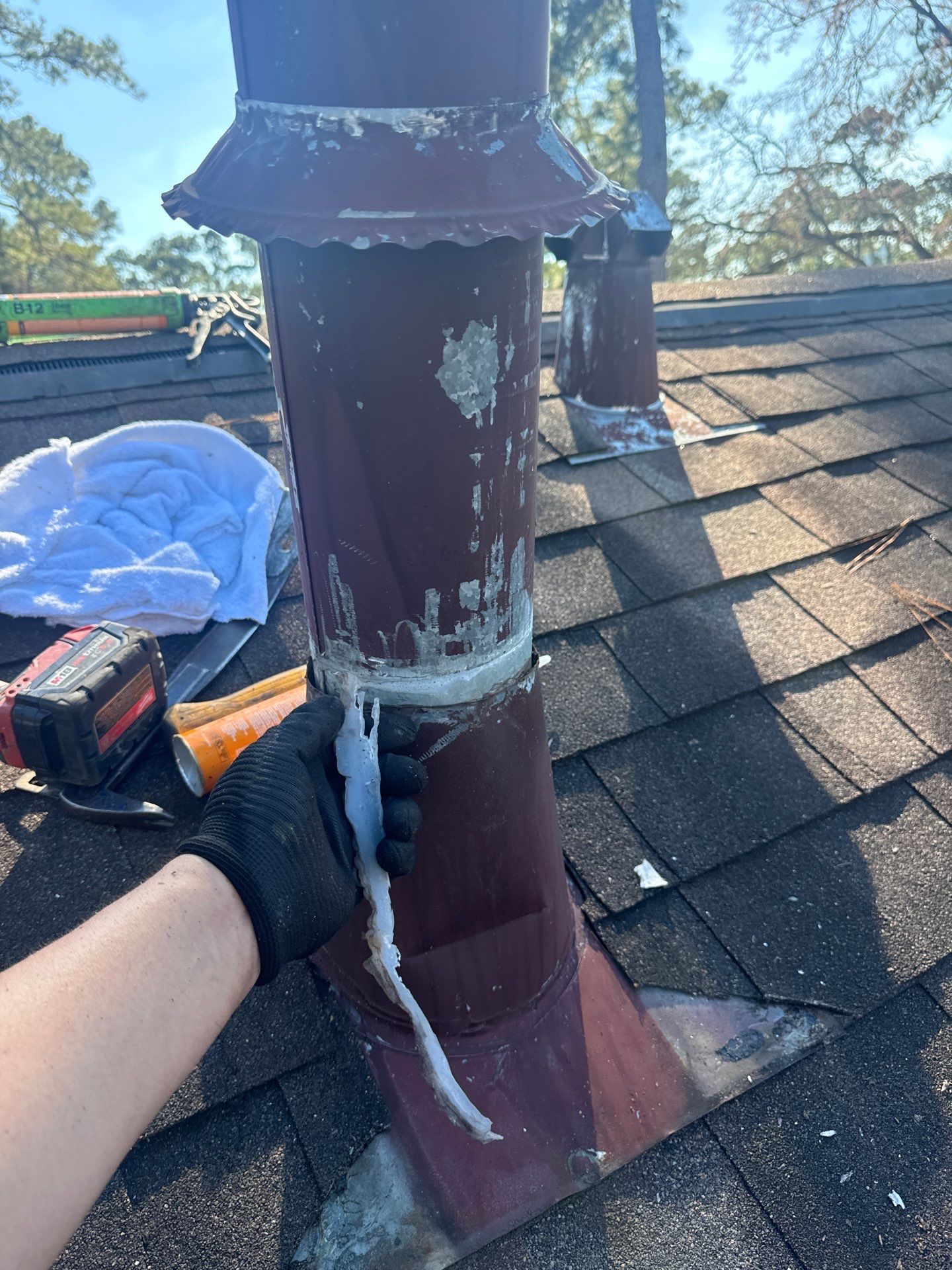 Project in Houston, TX by Associates Roofing Unlimited 