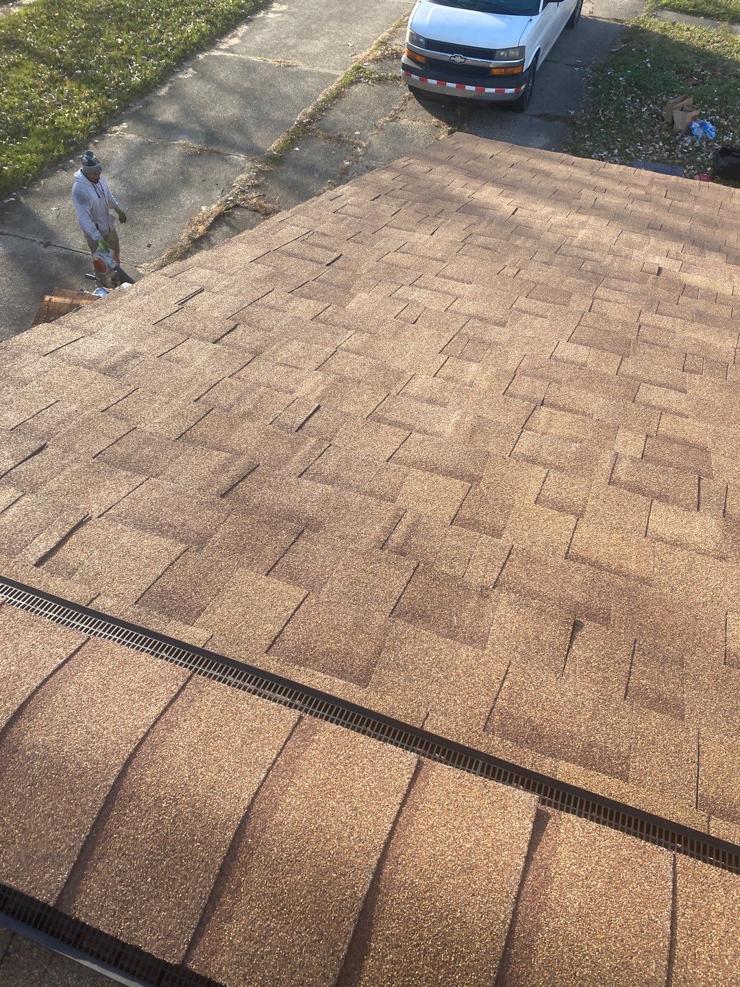 Residential Roofing Installation using Owens Corning Oakridge, Desert Tan by Absolute Roofing and Construction