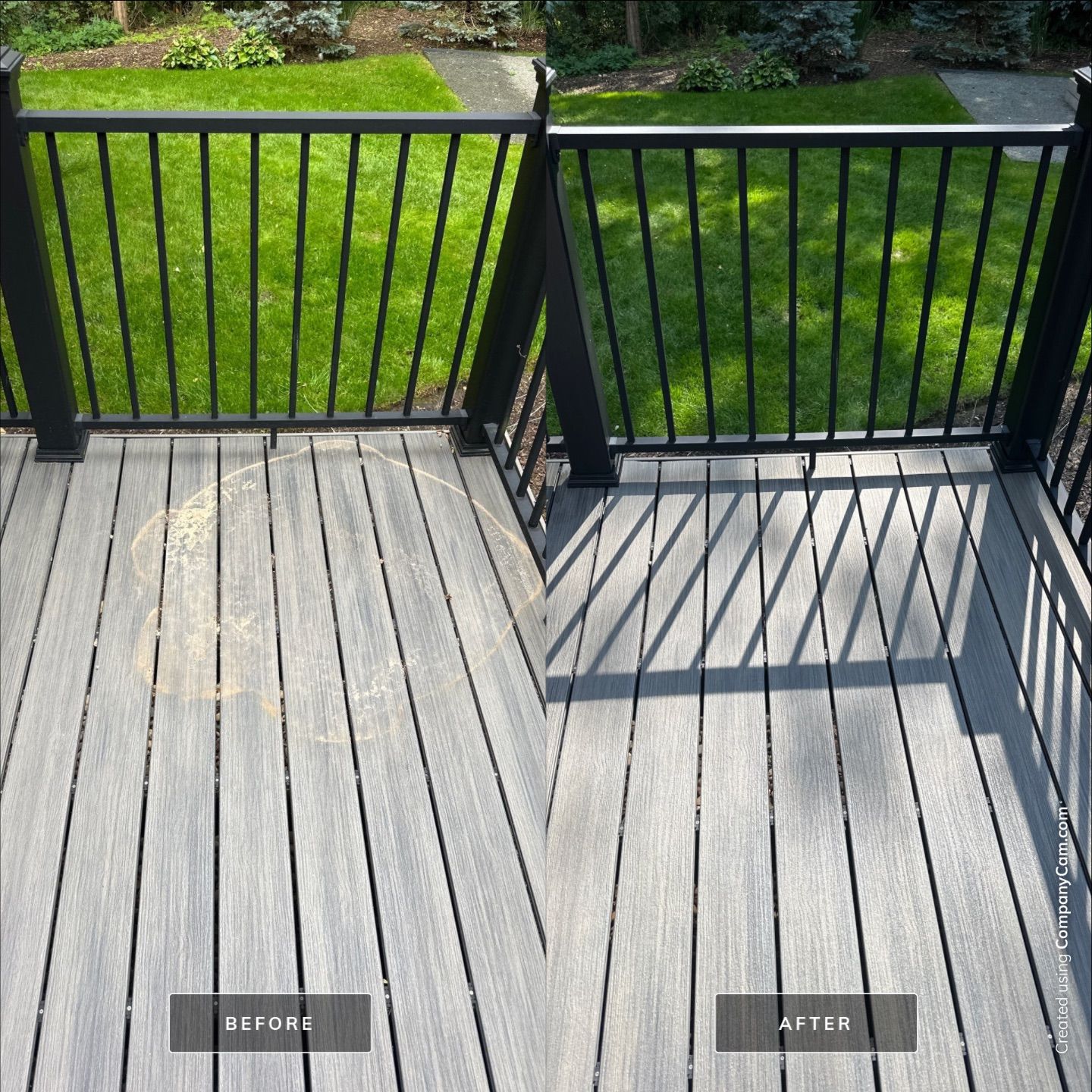 Project in Crystal Lake by Simmons Power & Soft Washing