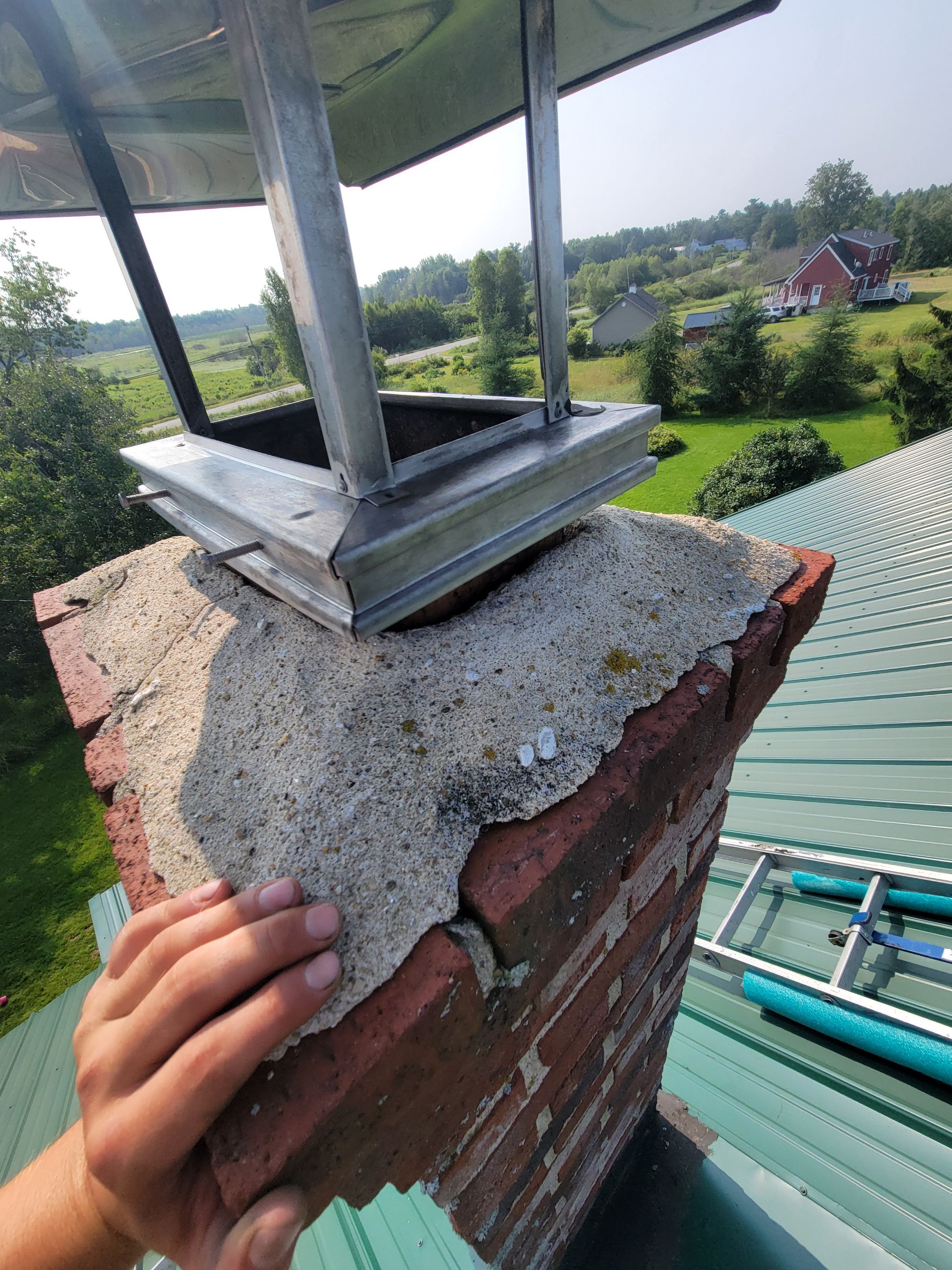 Roof Repair using All Thats Metal 29g Currigated  by The B.A.R Roofing