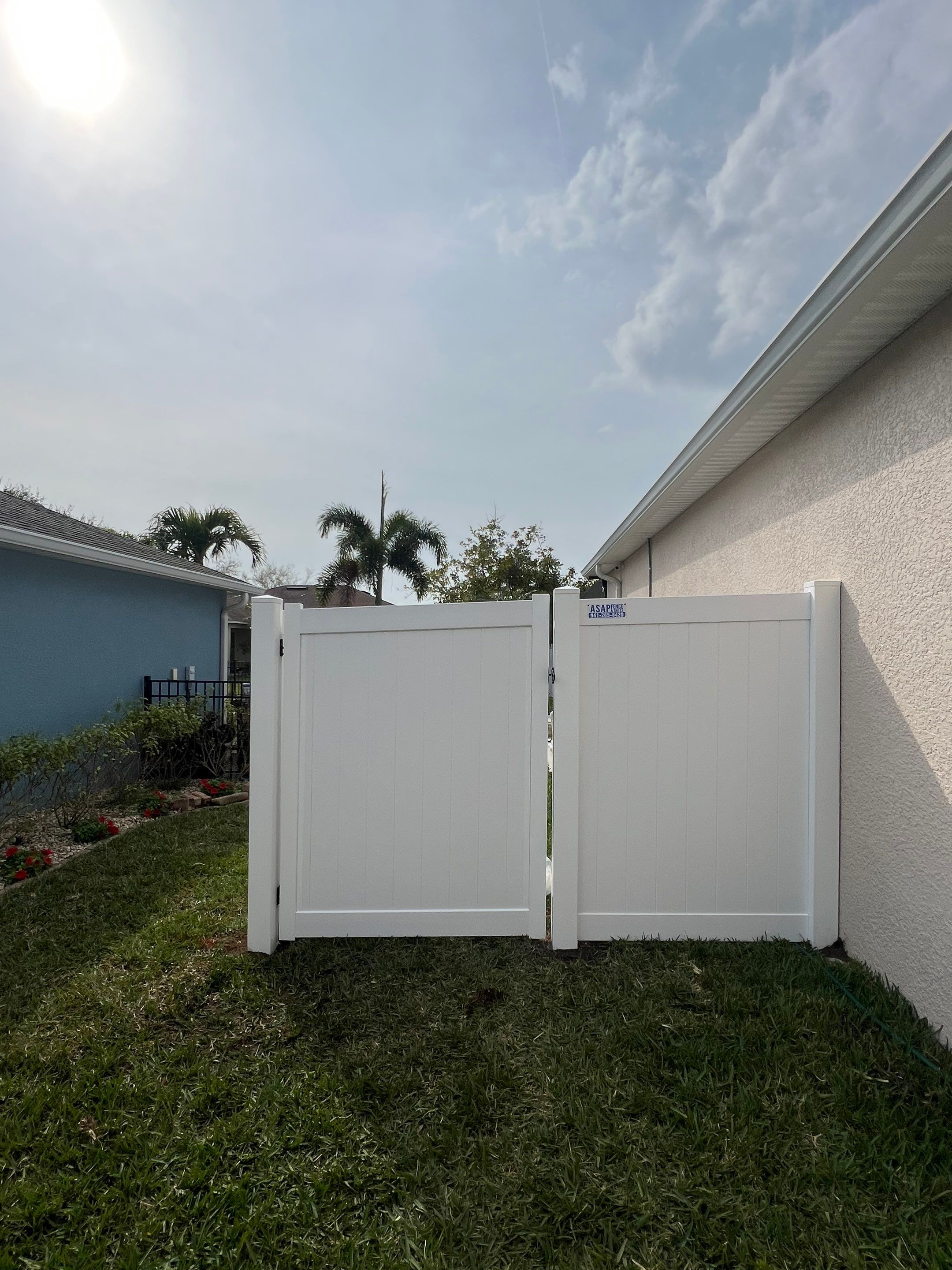 Vinyl Fence Installation using Vinyl Privacy Fence  by Asap fence and gates, LLC