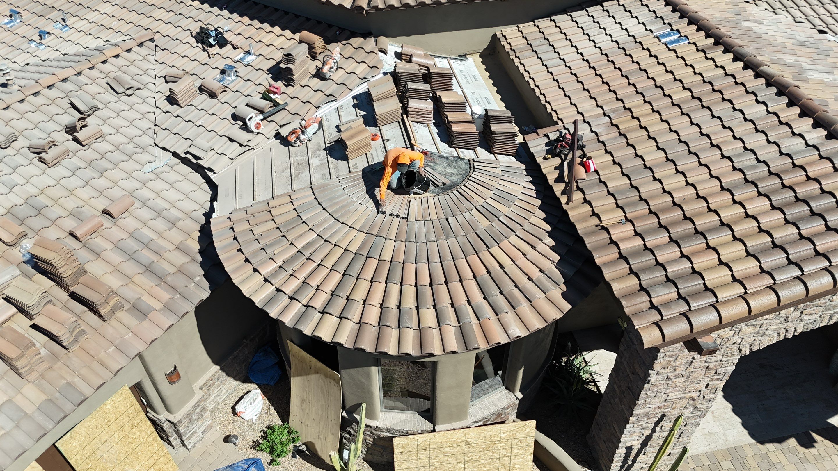 Project in Scottsdale by Saint Roofing