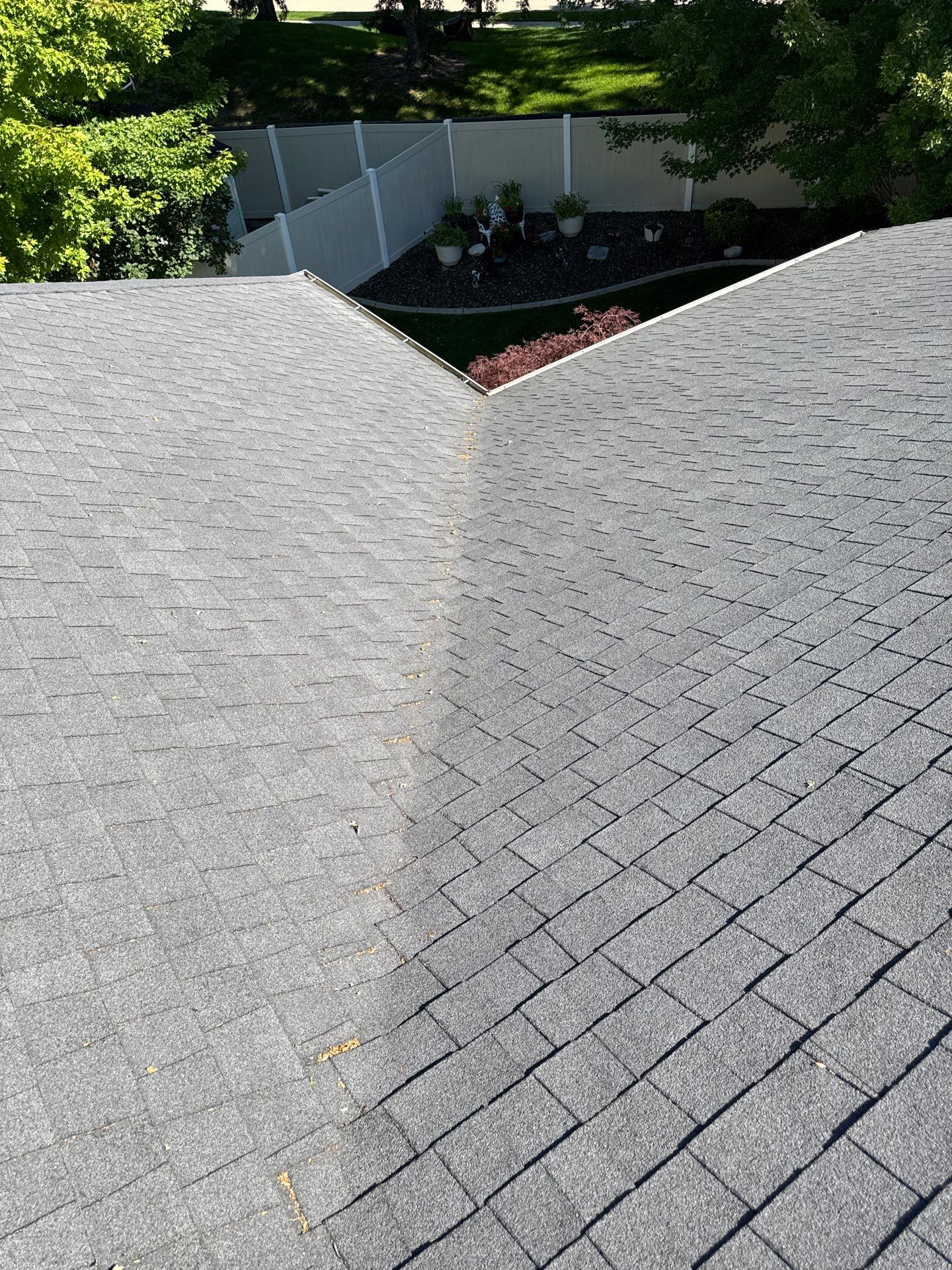 Complete Residential Roof Replacement Featuring Gray Architectural Shingles in Meridian by Olive Roofing