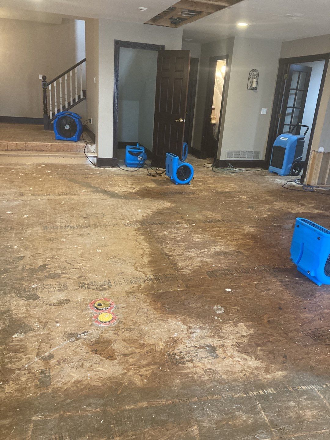 Water Damage Throughout Main Floor, Basement, and Crawl Space by Accountable Home Services