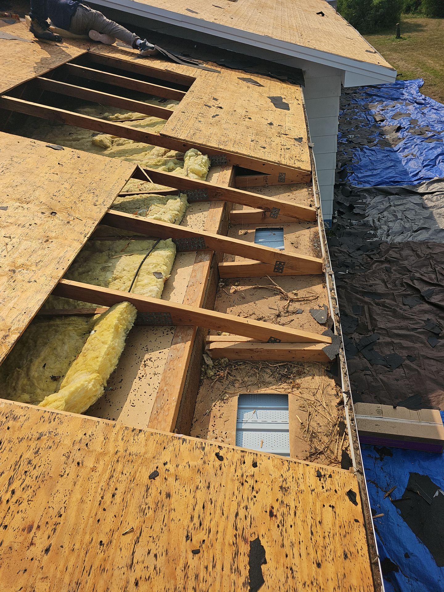 Roof Replacement - Colonial Slate by Winchester Roofing