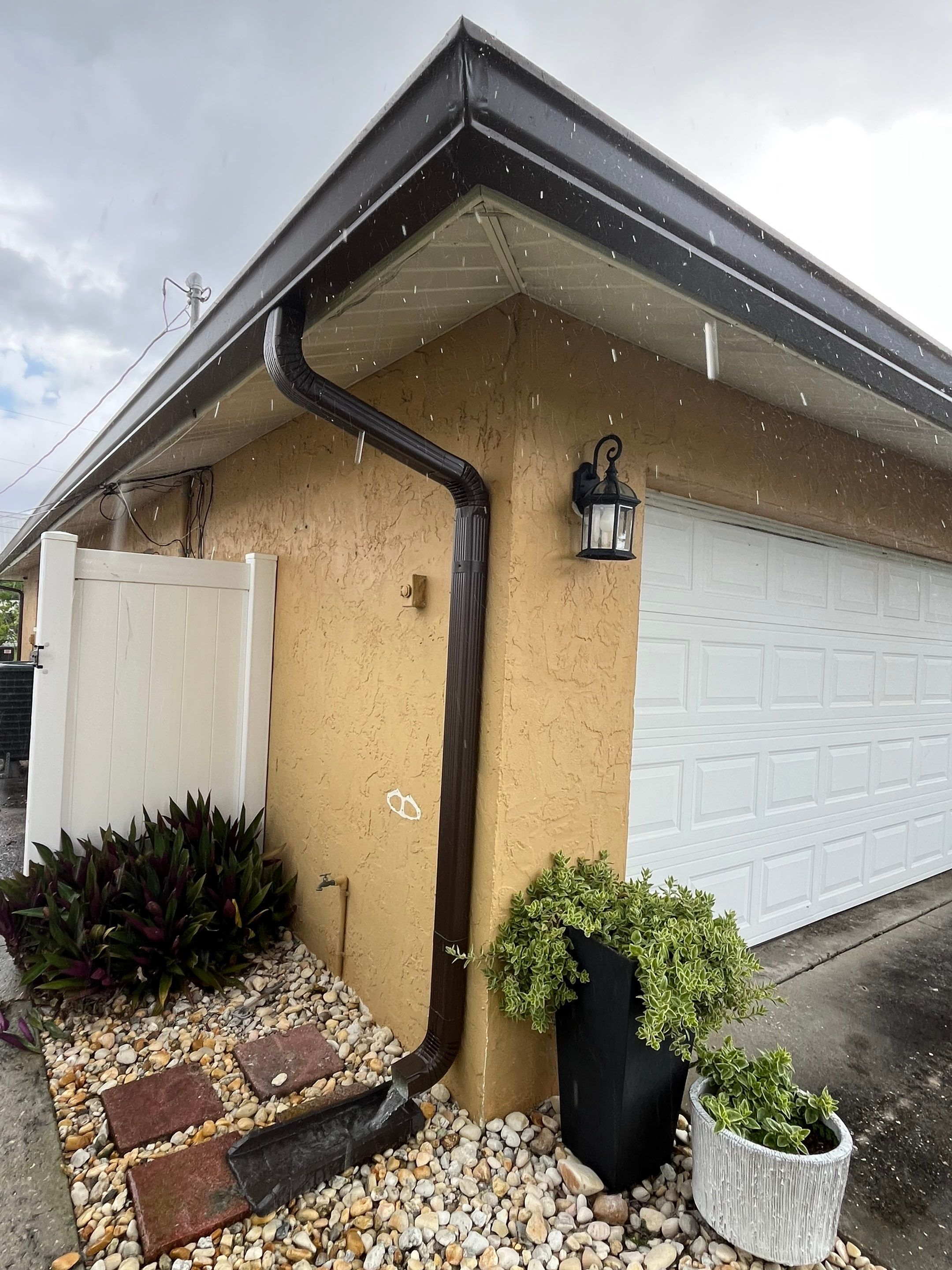 Gutter Upgrade Project in Cape Coral FL by Gutter Professors