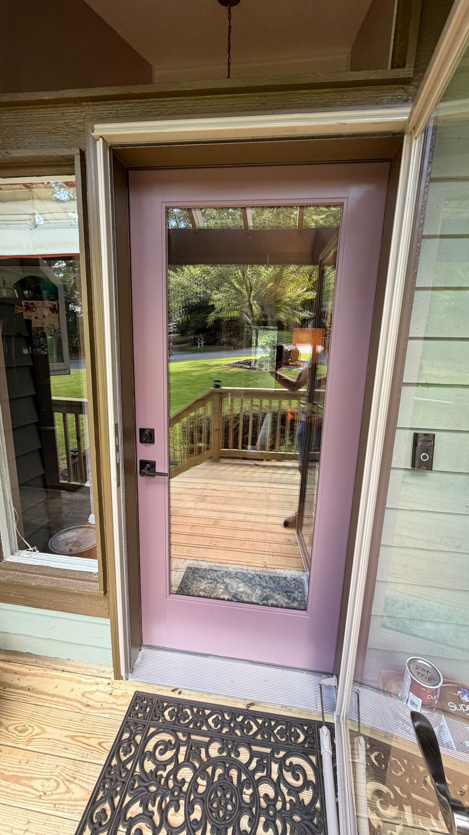 Custom Deck Construction and Exterior House Painting in Marietta by Swift Home Renovations