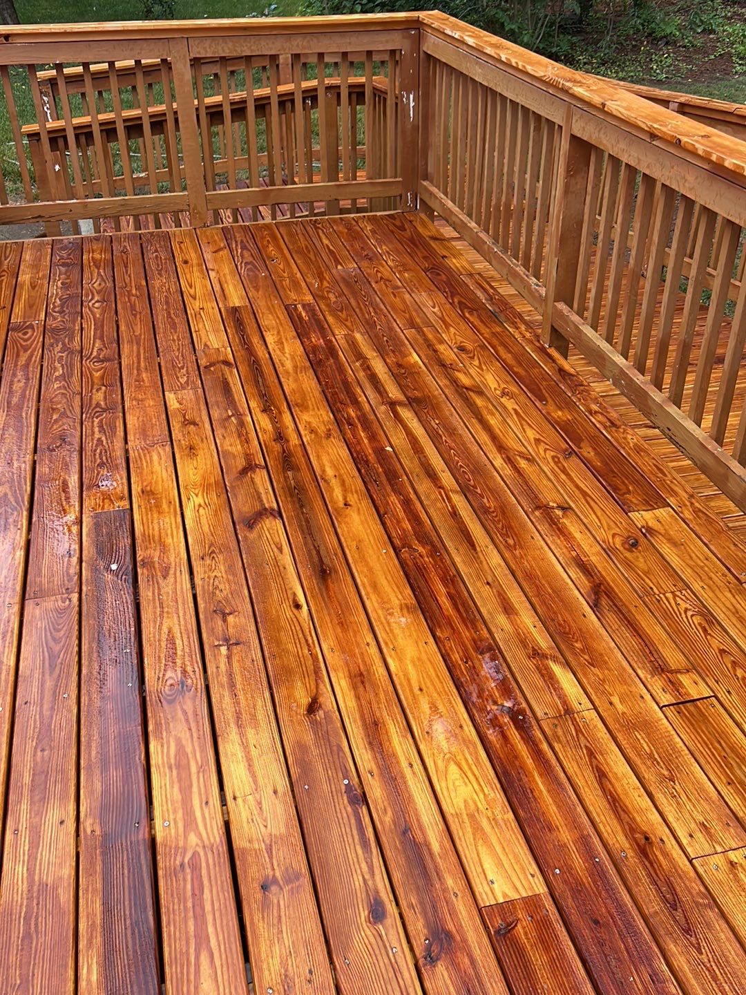 Weathered Deck using AcryFin by DuraSeal