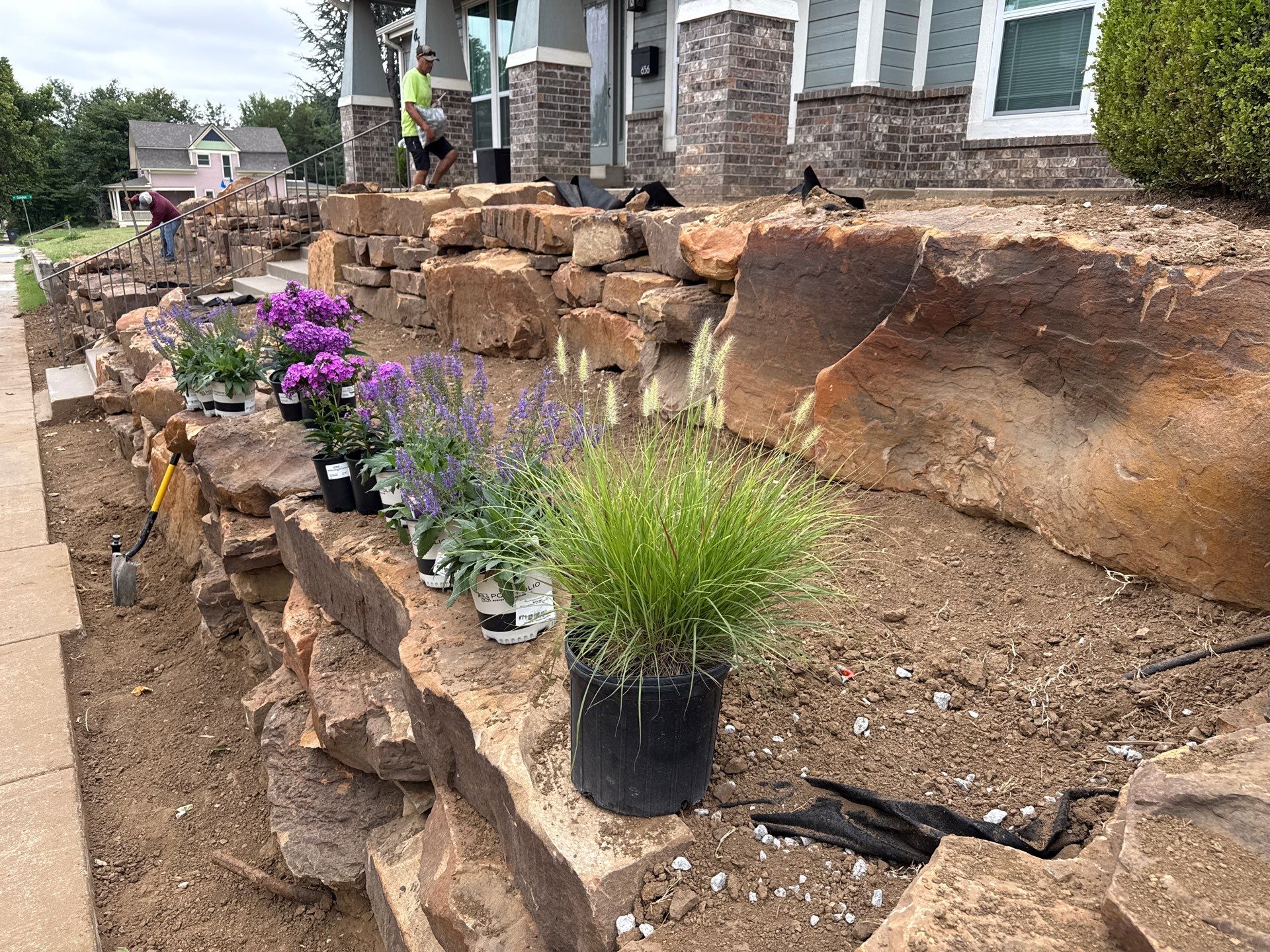 Project in Tulsa by Greenscapes Outdoor