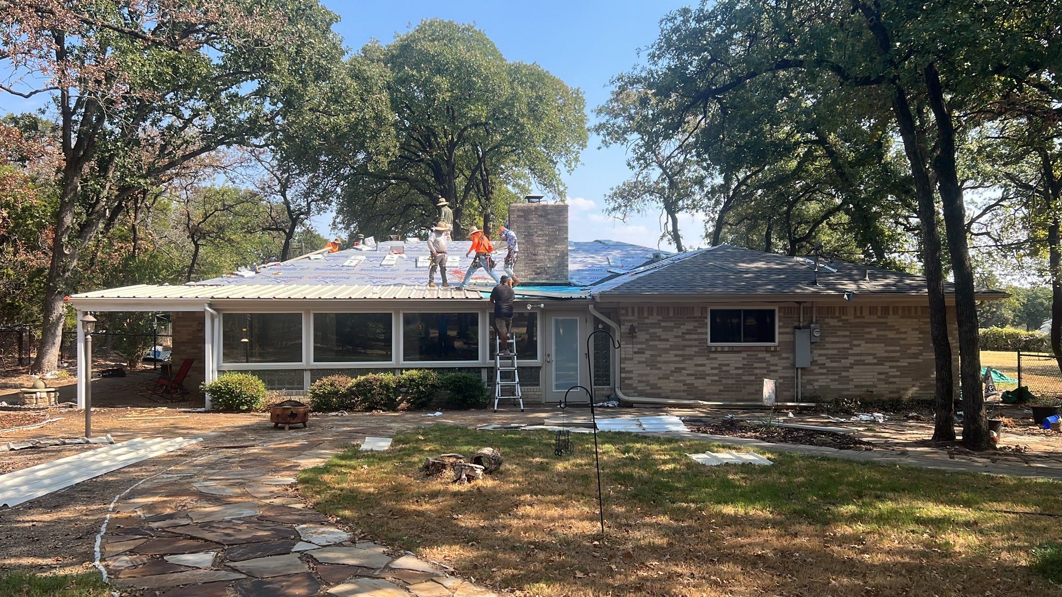Residential Roofing Installation using ATLAS Pinnacle Pristine Shingles by Harvey Roofing & Construction