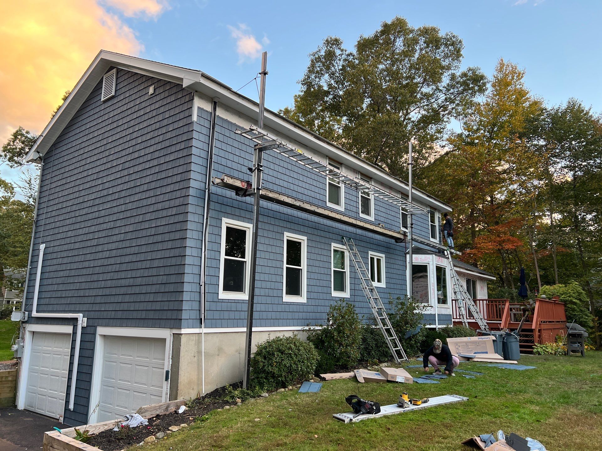 Siding Installation using Certainteed Cedar Impressions by A Plus Exterior