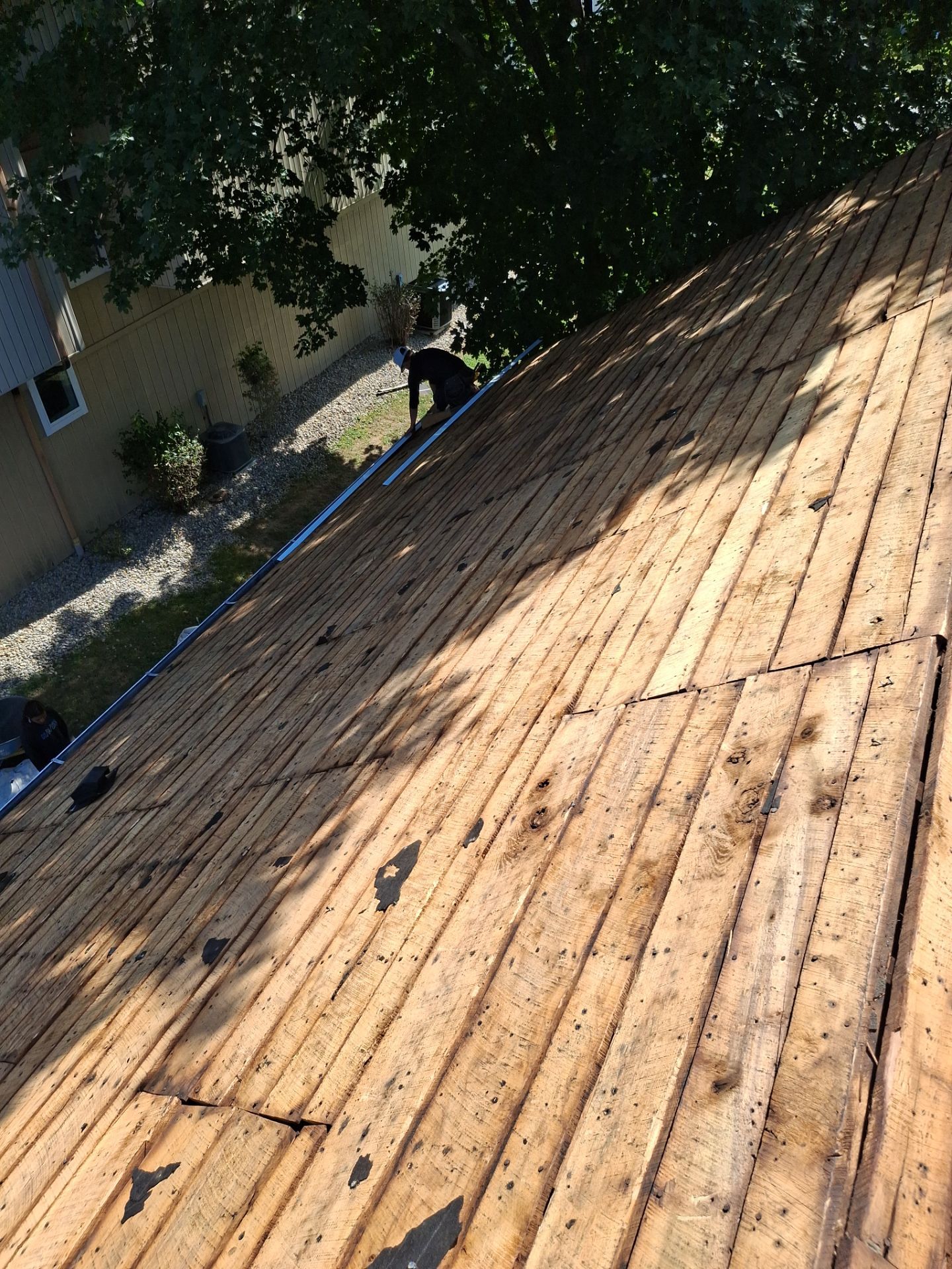 Residential Roofing Installation using GAF Timberline HDZ Mission Brown by Rainstoppers Roofing