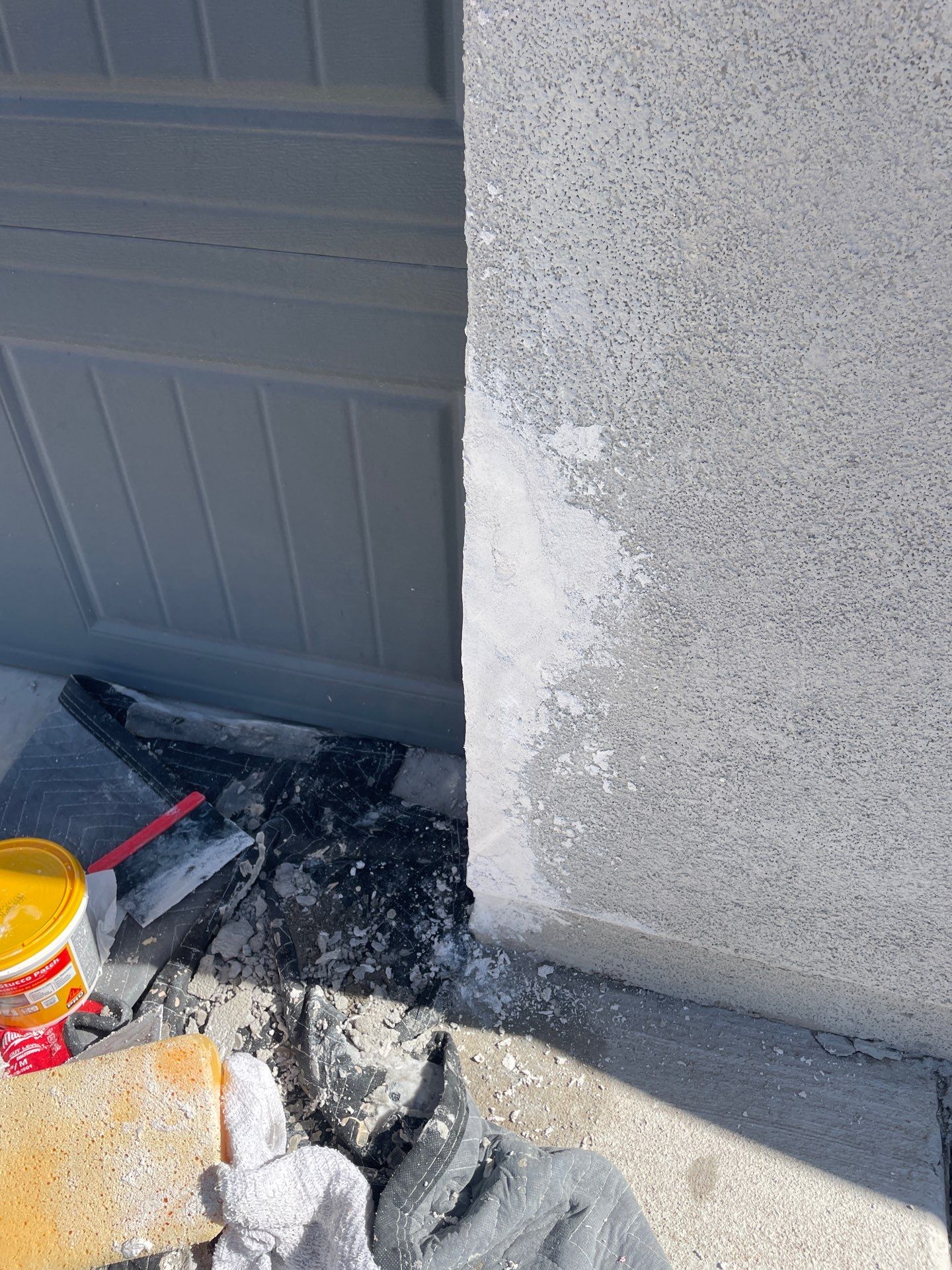 Stucco repairs by Castro Brothers Solutions