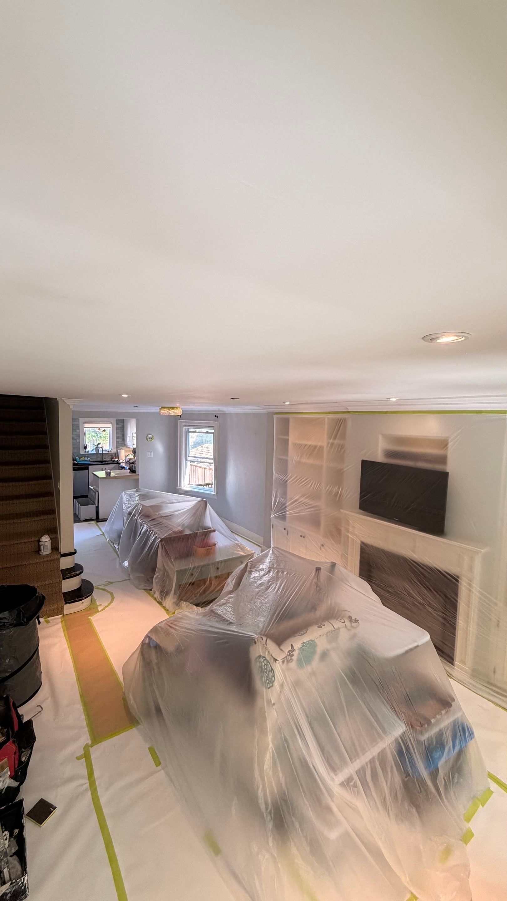Full House Interior and Exterior Painting with Porch Restoration by GTA HOME PAINTING