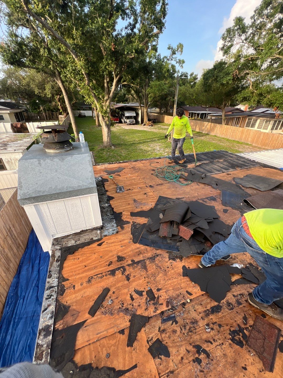 Project in Tampa 33617 by Mitchell Roofing Company LLC 