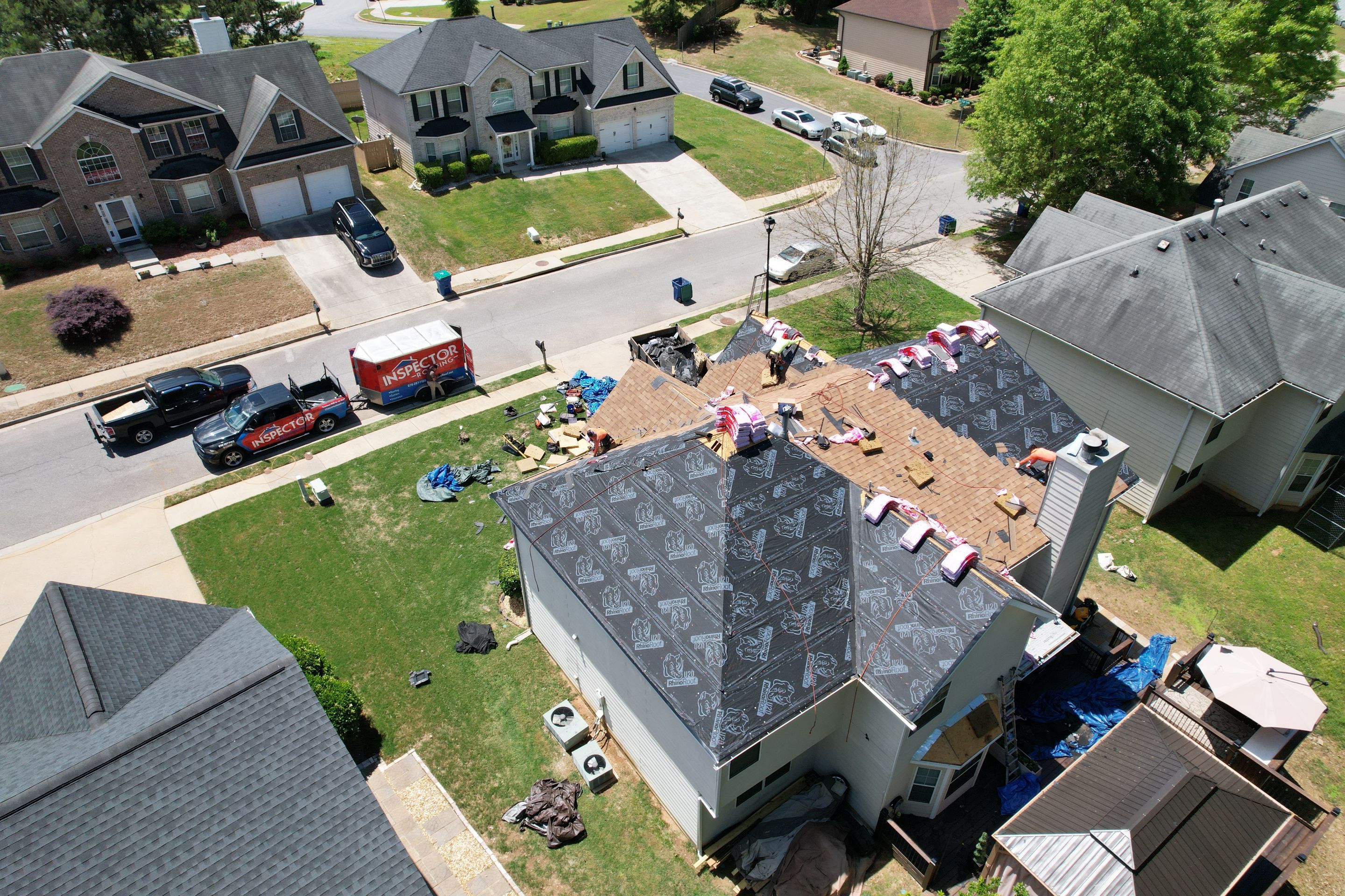 Residential Roof Replacement using Owens Corning by Inspector Roofing and Restoration