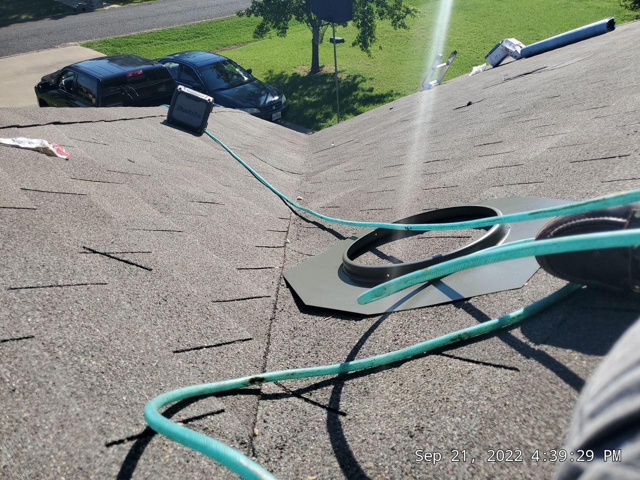 Residential Roofing Installation using ATLAS Pinnacle Pristine Shingles by Harvey Roofing & Construction