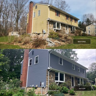 Siding using Cert. Monogram D/4 x 12'6" Clapboard, Flagstone