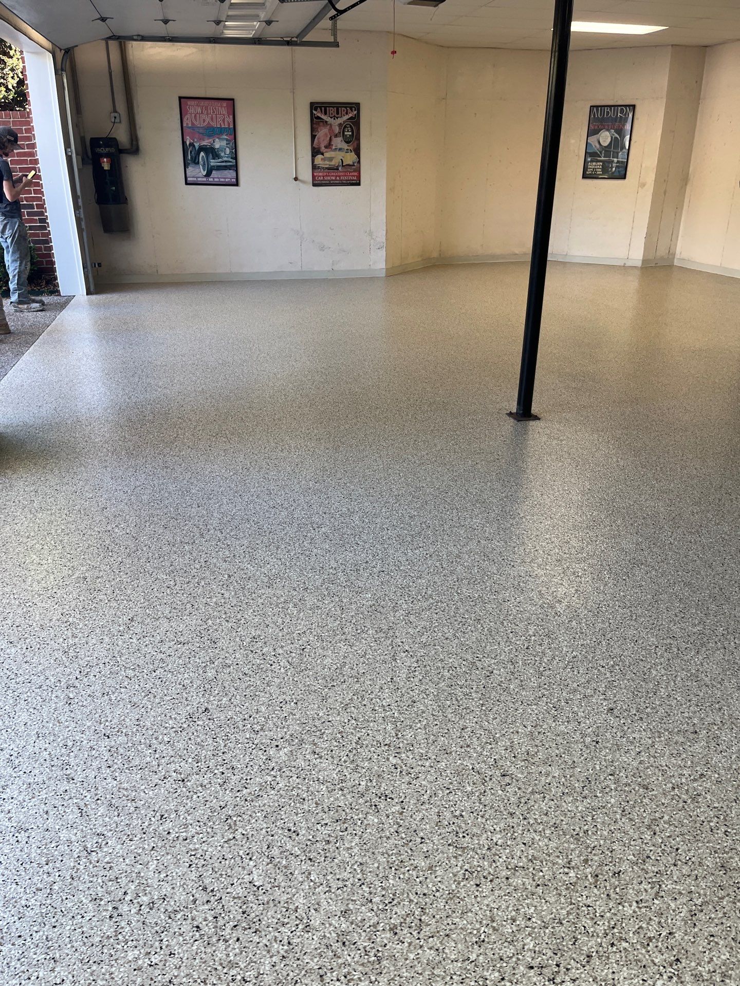 Garage Floor Coating using Shoreline by My Garage Floor Guys