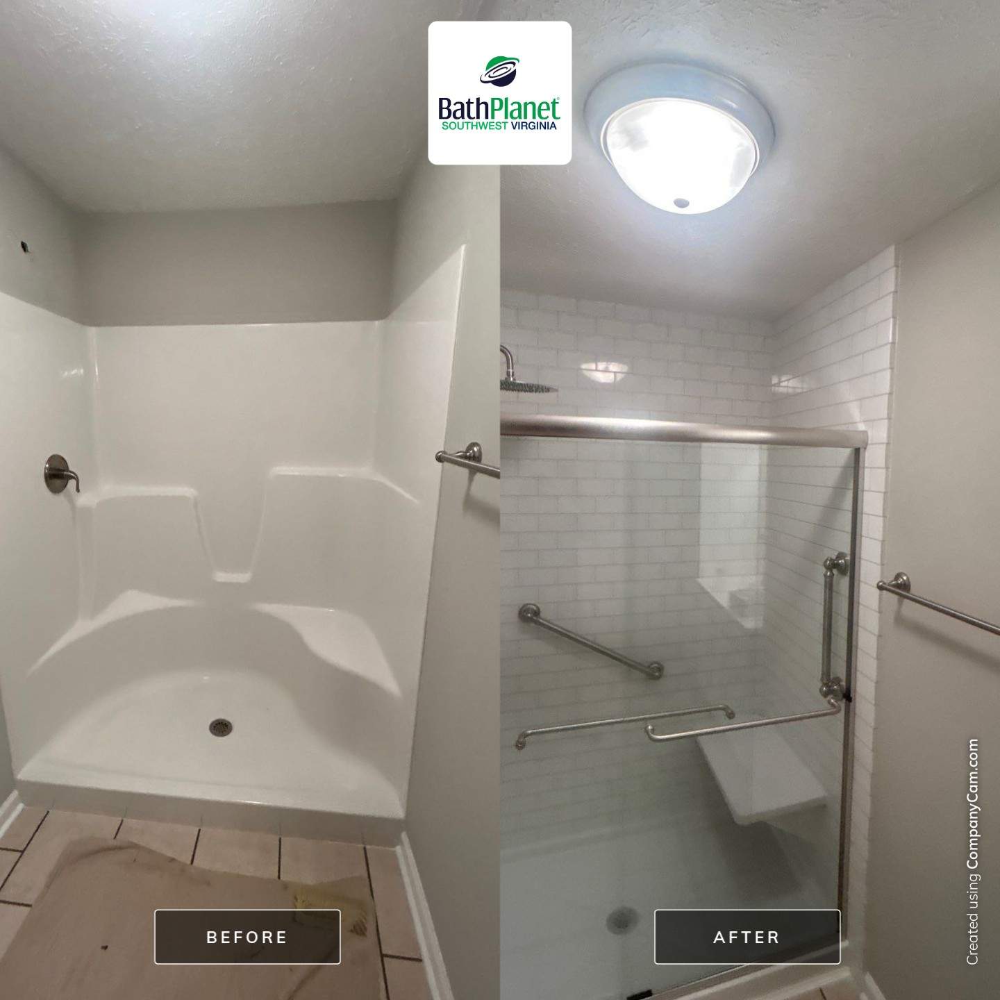 Shower Upgrade - Kit VS Custom by BathPlanet SW Virginia