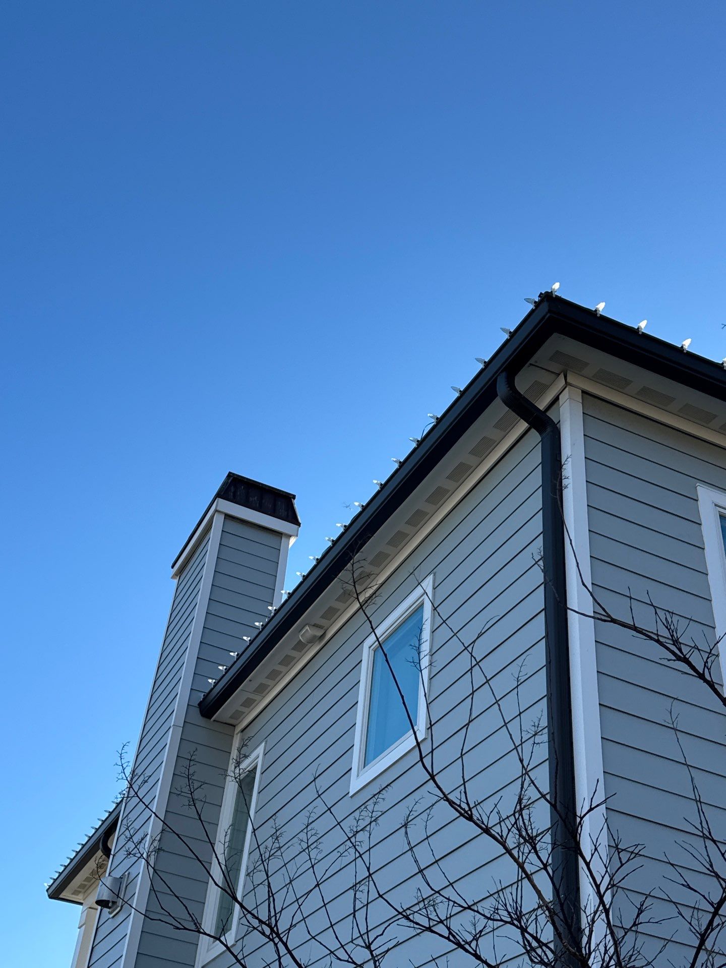 Holiday Lights Installation in Highlands, NJ by Clearview Washing