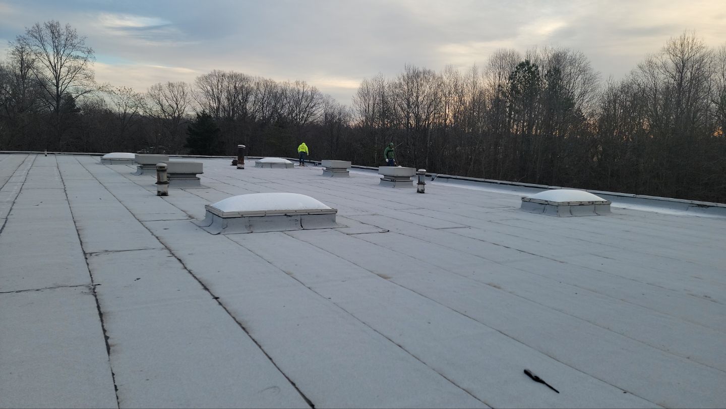 Roof Installation using ELEVATE Coating by ExteriorPros
