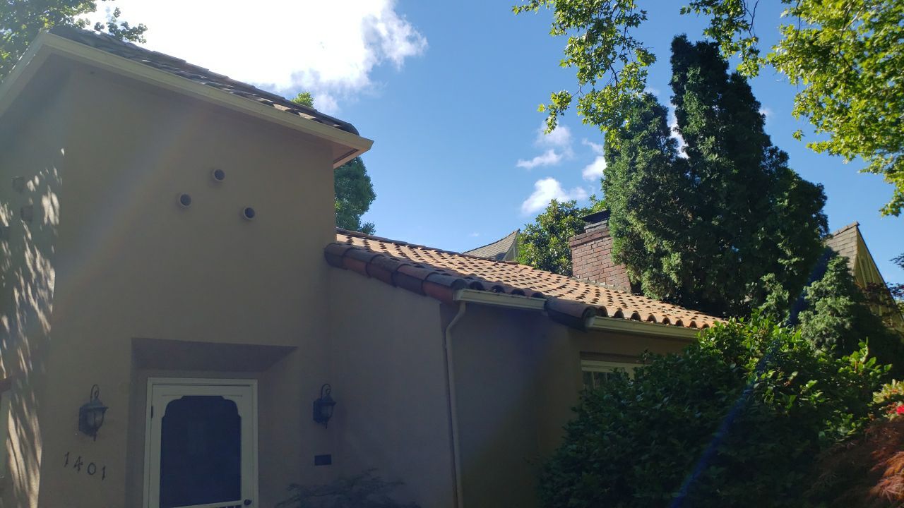 Gutter Installation using Englert LeafGuard Gutters by Byers Enterprises 