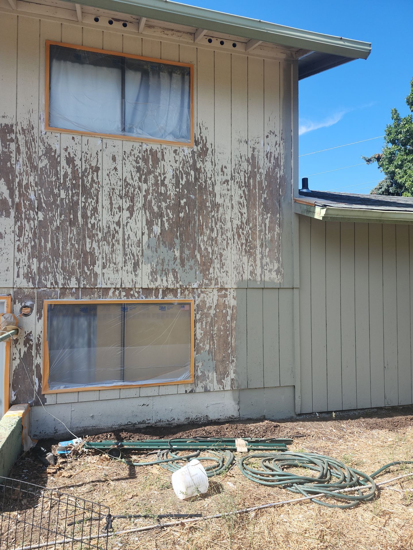 Major prep work prior to paint application by Painter1 Inland Northwest