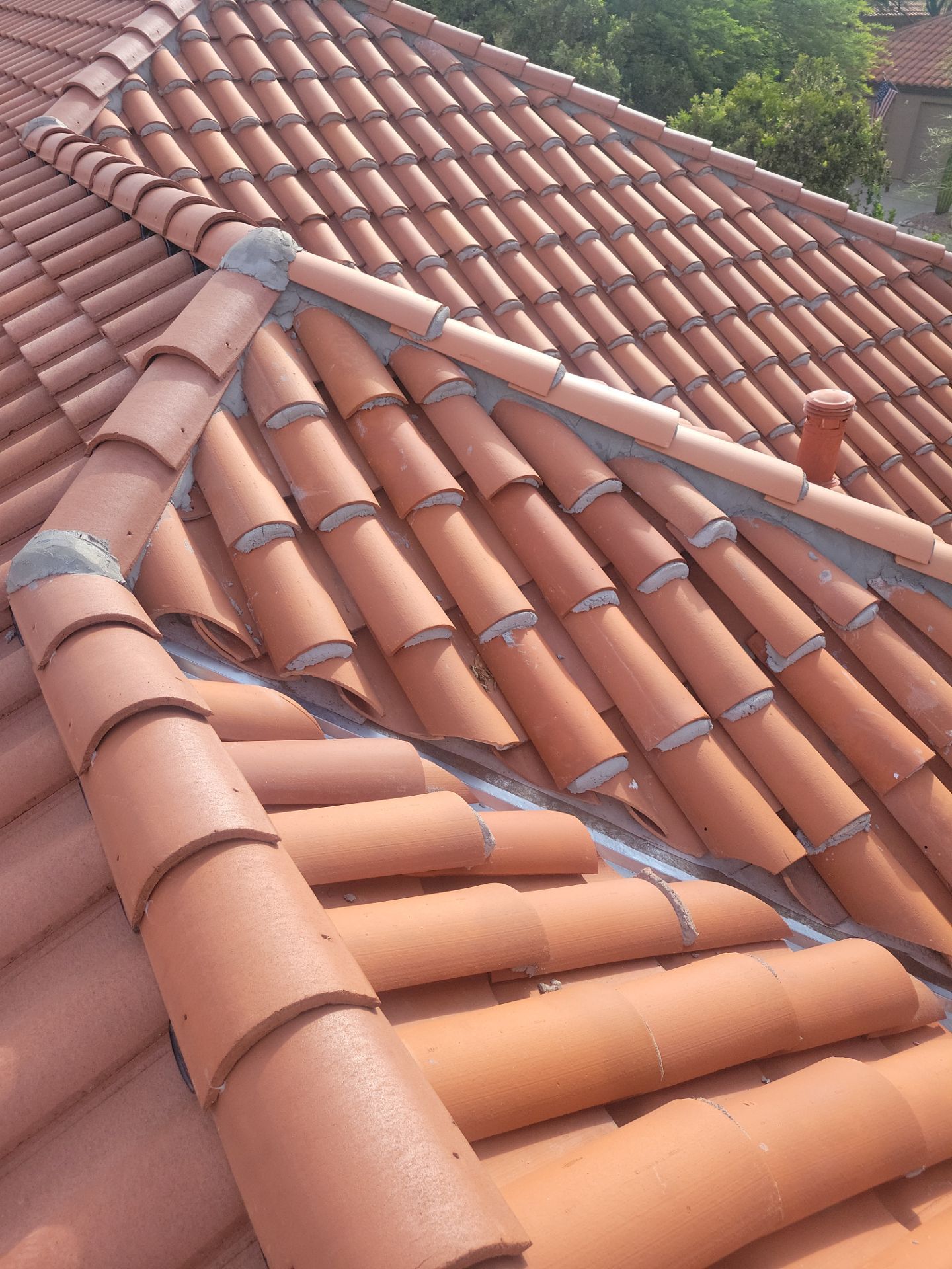 Residential Tile Roof Replacement and Decking Repair in Tucson- 85718 by West Coast Roofing AZ