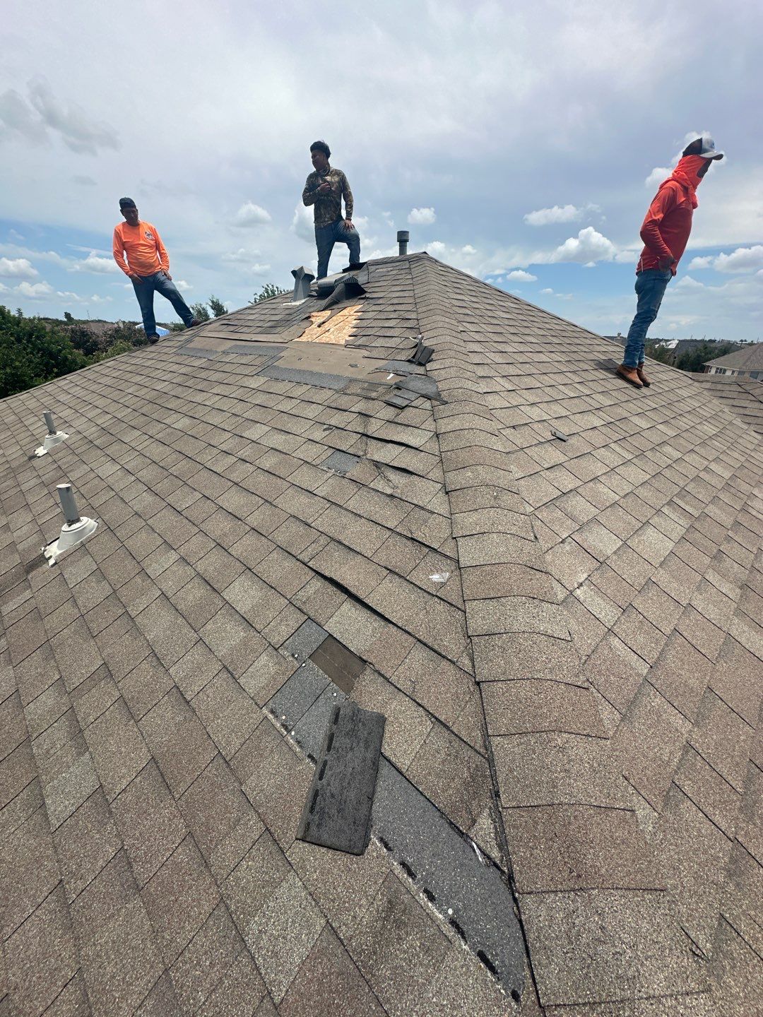 Residential Roofing Repair using Owen's Corning Duration (Lifetime) Shingles by Roof Repair Company