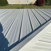 .032 Aluminum 1" Nail-Strip Almond  by Total Roofing System The Metal Roof Experts