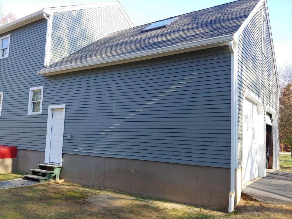 Gutter Installation using 6" K-Style Aluminum Gutter in Carver, Ma by Gutter Pro Enterprises