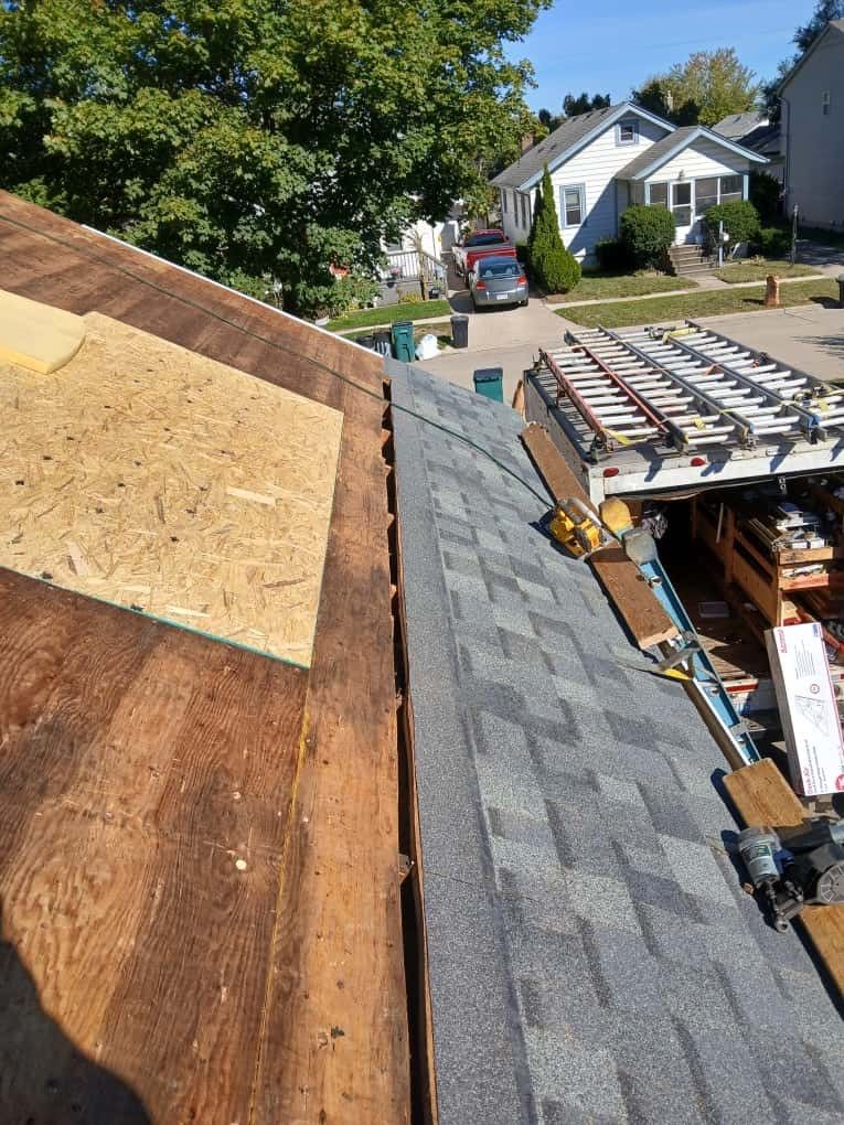 Roof Replacement using Owens Corning Estate Gray by 180 Contractors