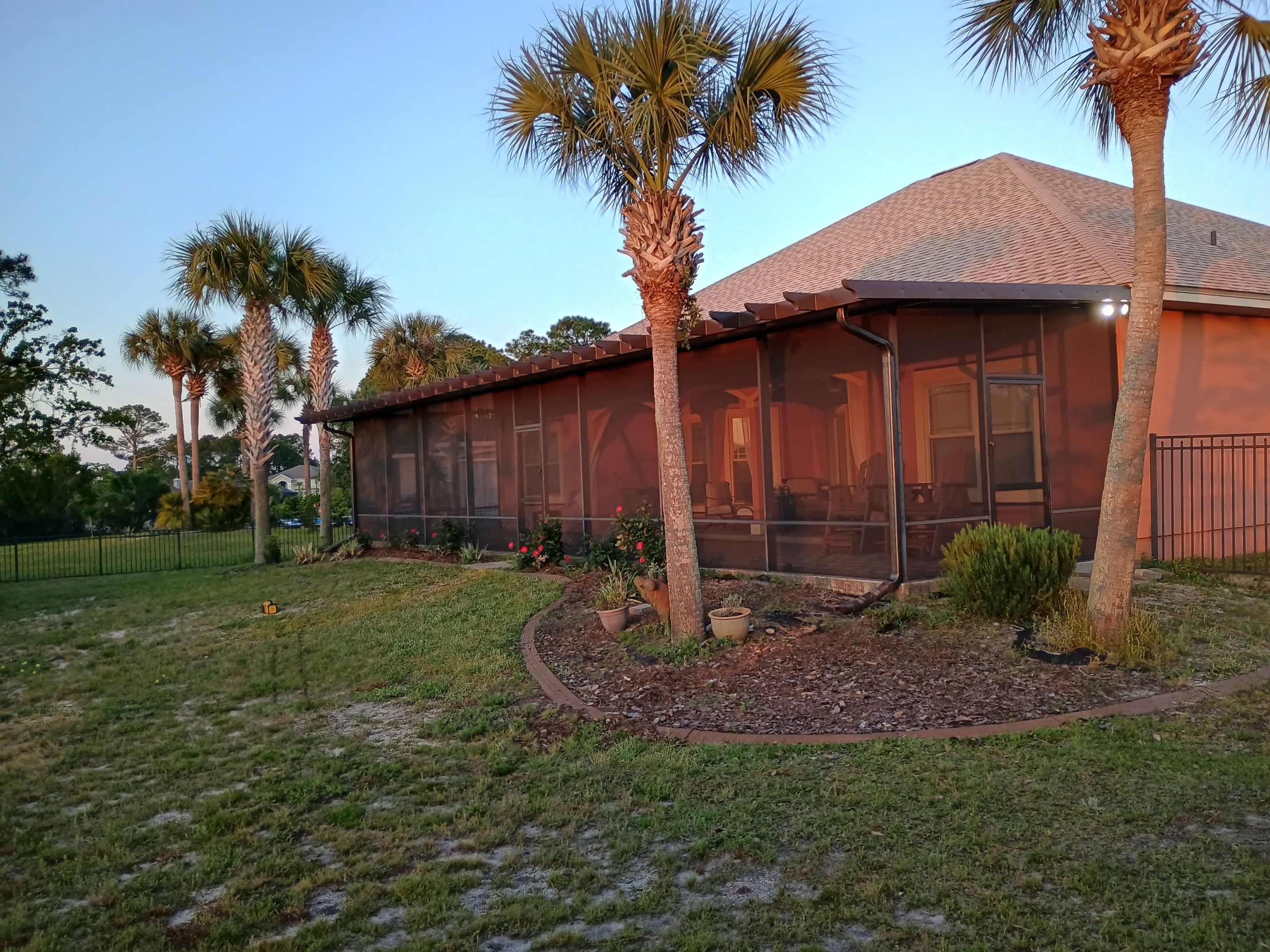 Patio Cover w/Pergola Trim using Colorbeam by Titan Sunrooms