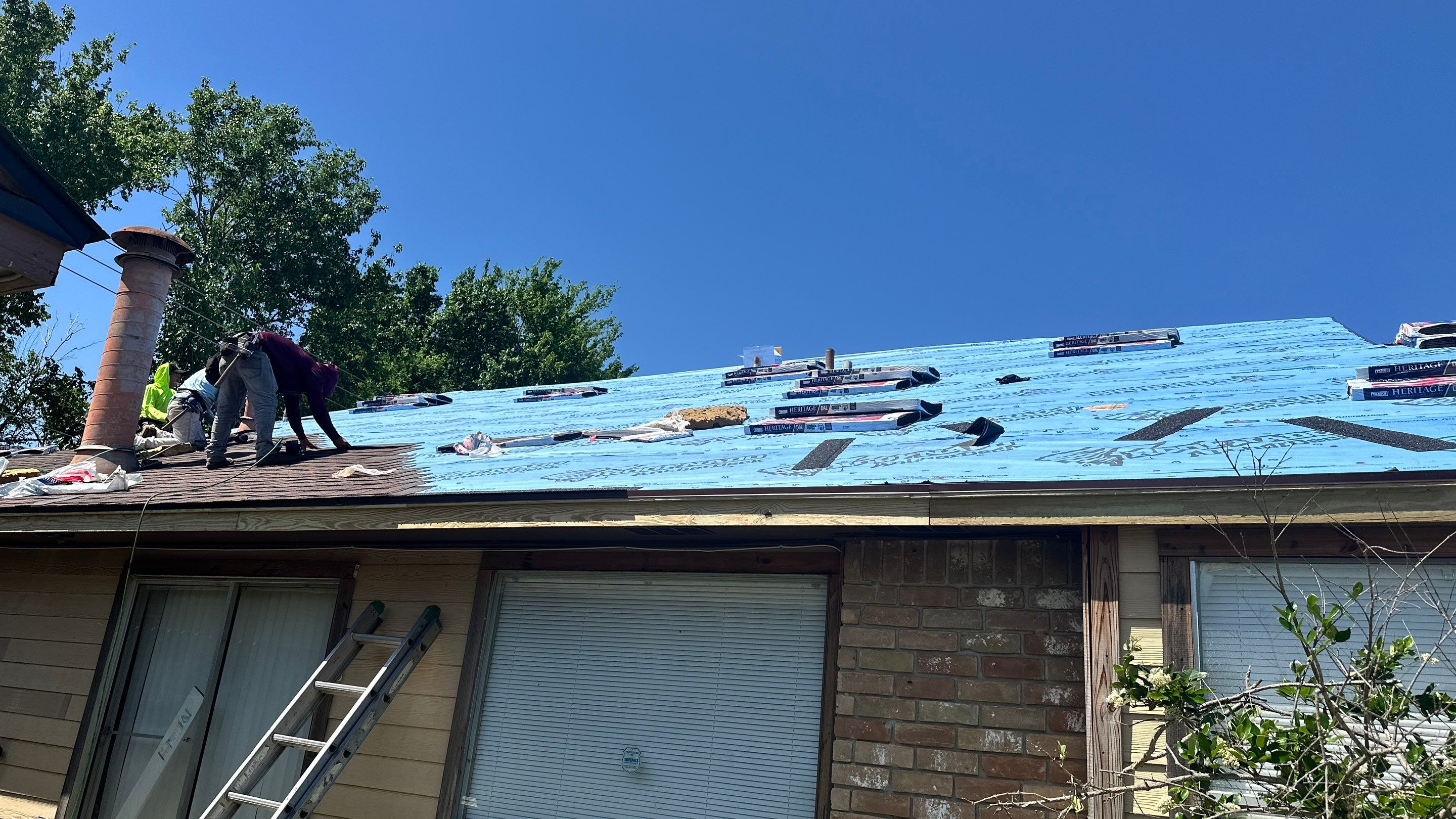 Insurance Storm Restoration, Full Roof Replacement — Houston, TX by PL Roofing & SB Roofing, LLC.