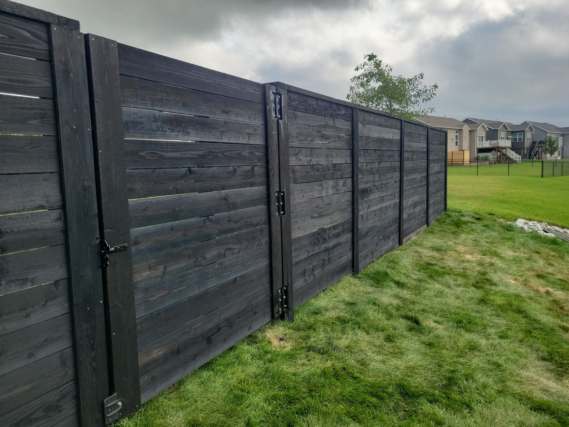 Project in Cedar Falls by Perfect Picket Fence and Stain