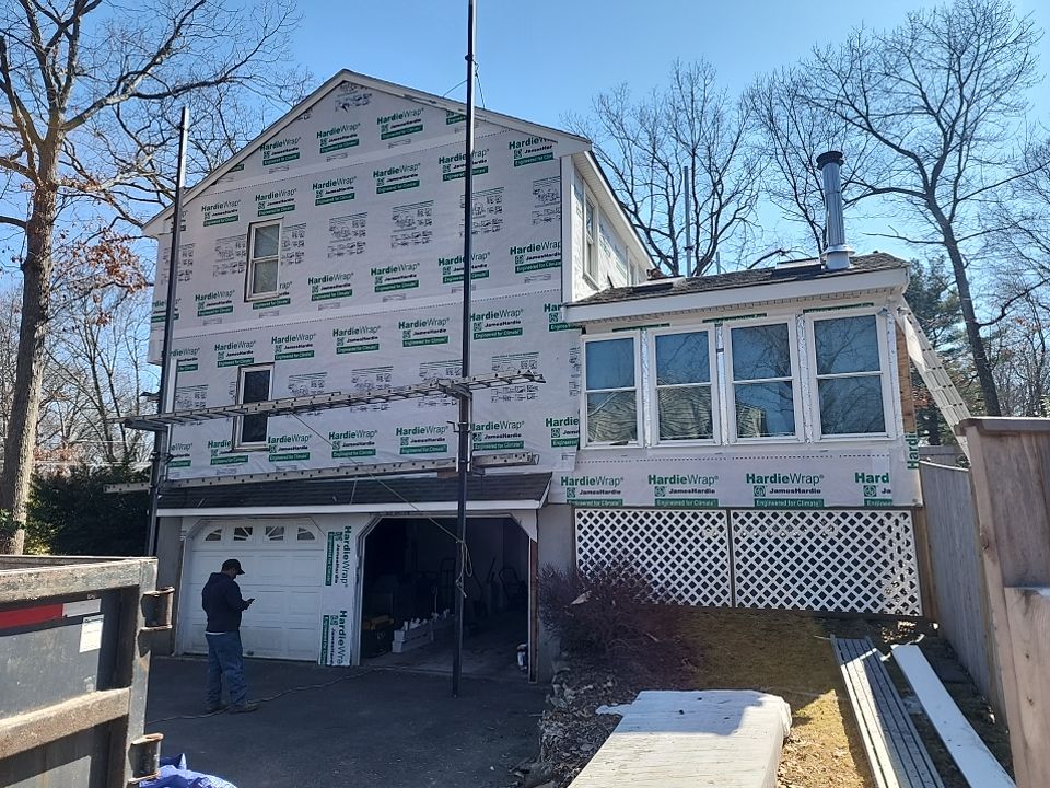 Deck and Sidin in Milford, MA by UBrothers Construction