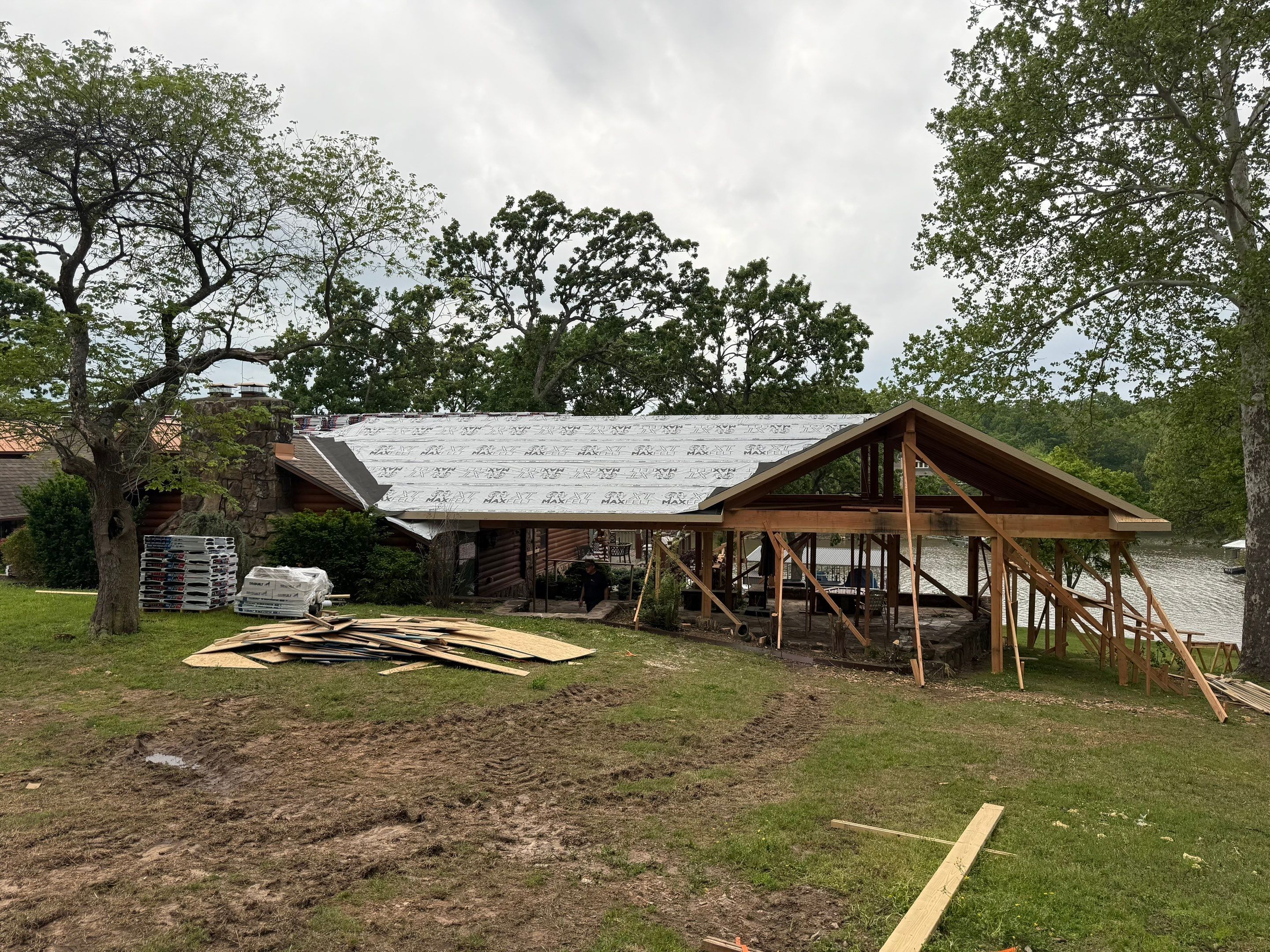Custom Outdoor Patio by Argent Electric LLC