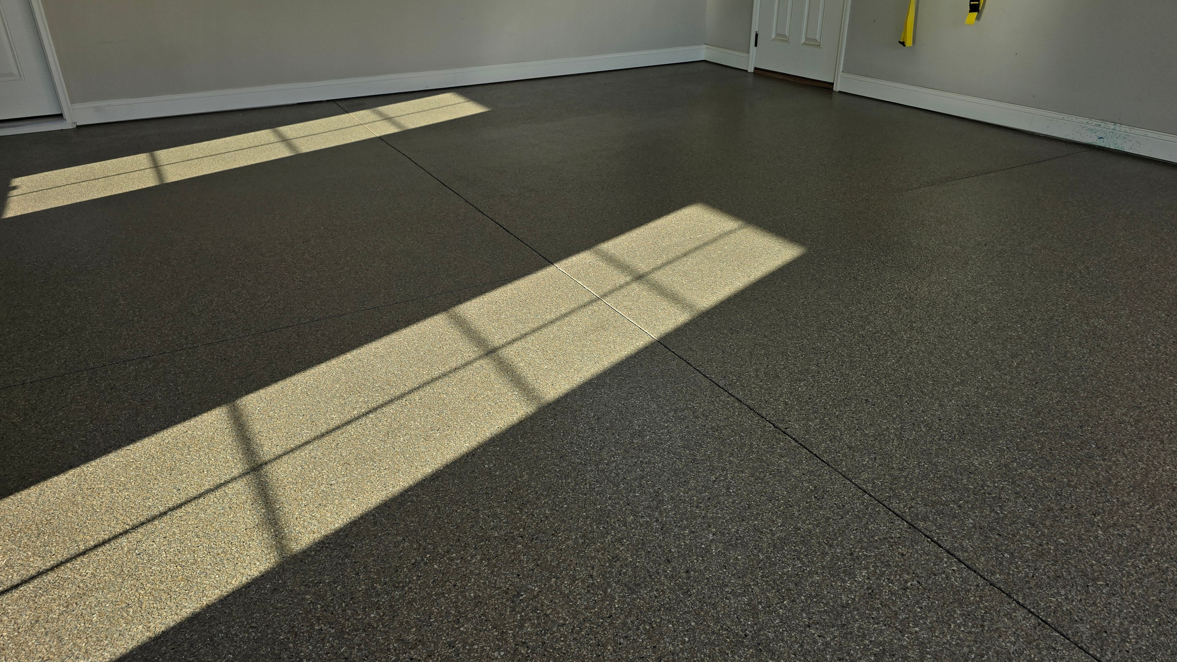 Garage using Obsidian by Elite Floor Solutions
