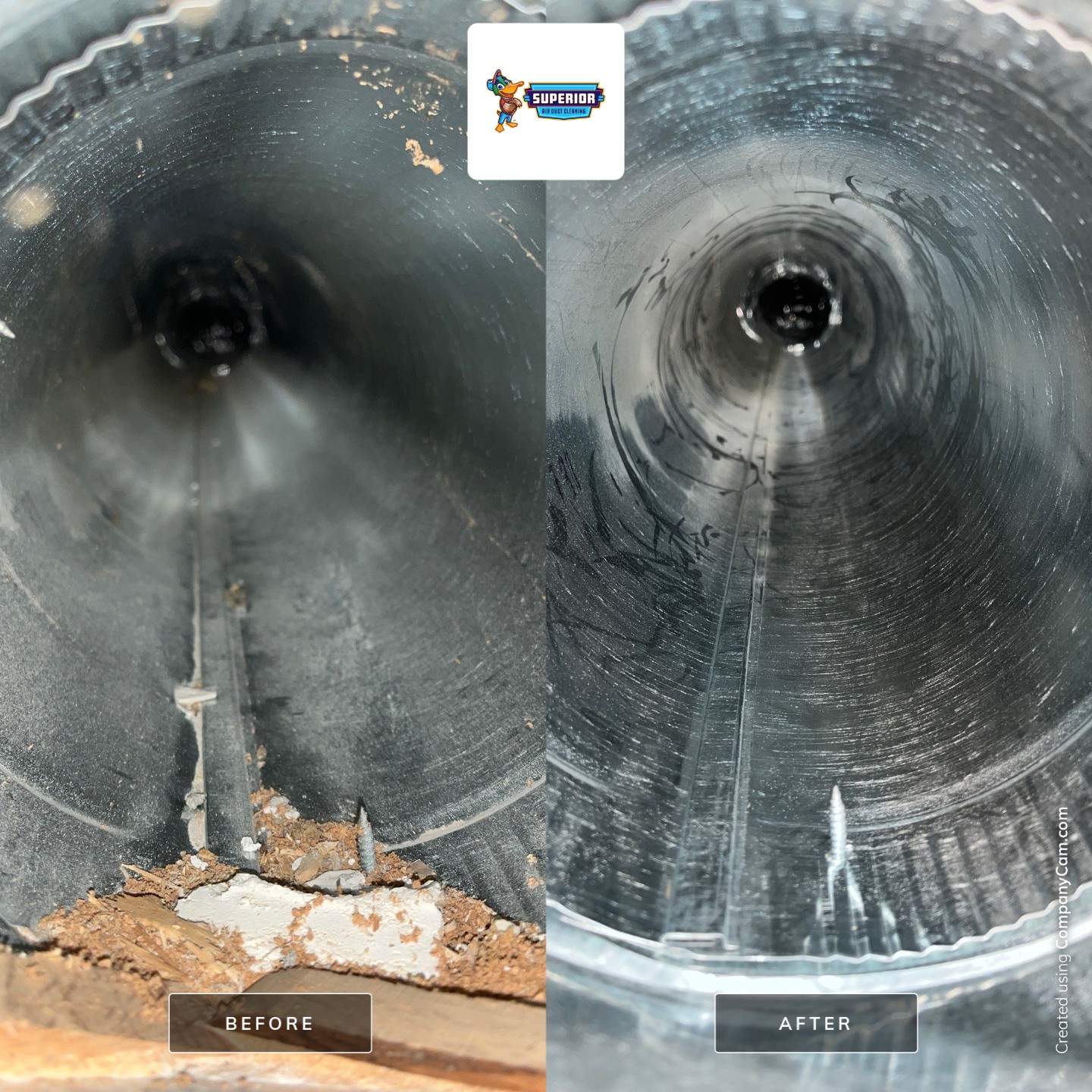 Air Duct Cleaning With a Vacuum Truck in Canonsburg, PA by Superior Air Duct Cleaning