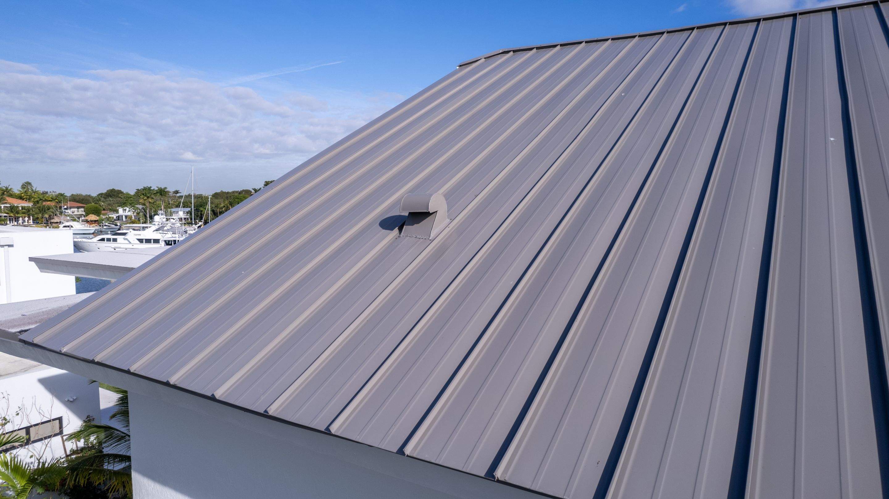 Metal Roof - Aluminum - Slate Gray by Istueta Roofing