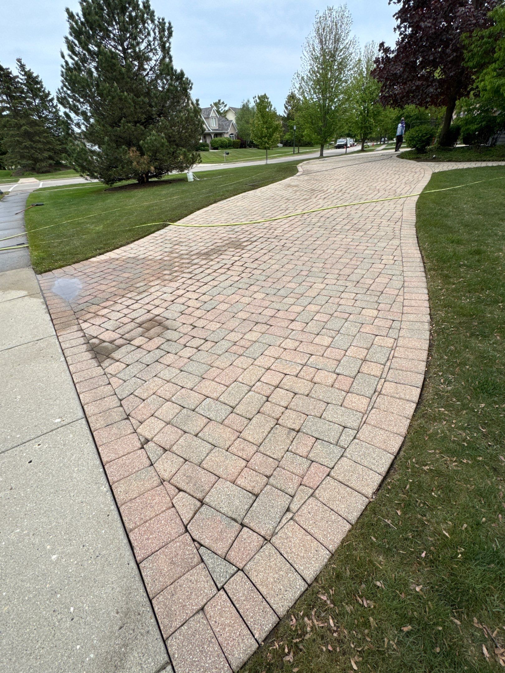 Project in Libertyville by Simmons Power & Soft Washing