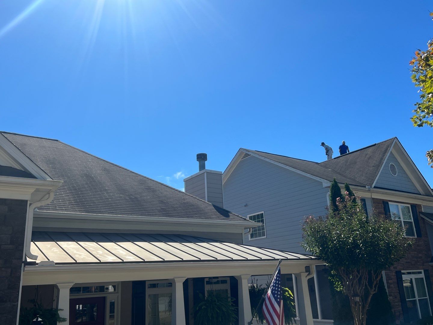 Residential Roofing Installation using Owens Corning by Inspector Roofing and Restoration