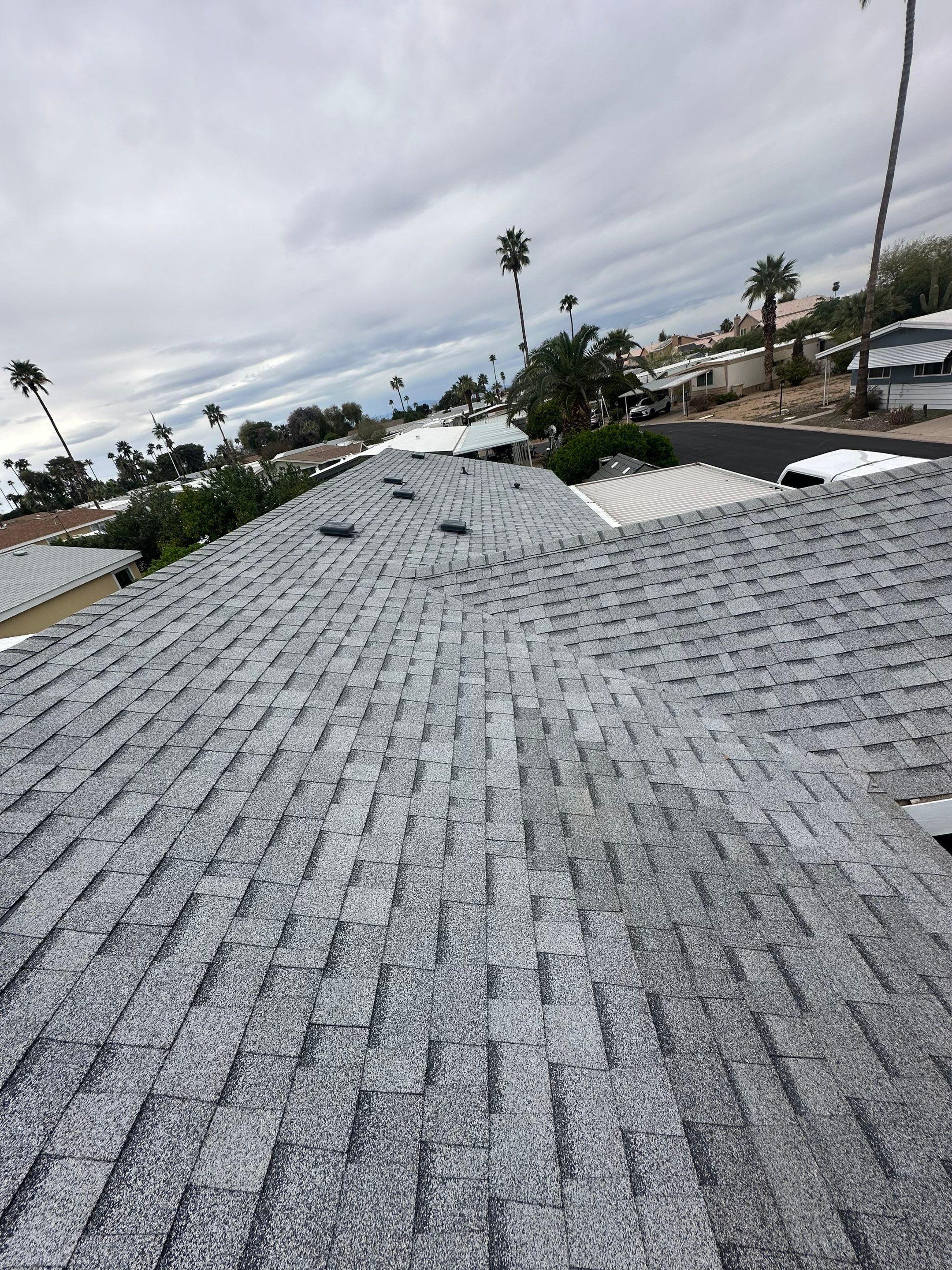 Silver Birch Shingles by Reimagine Roofing