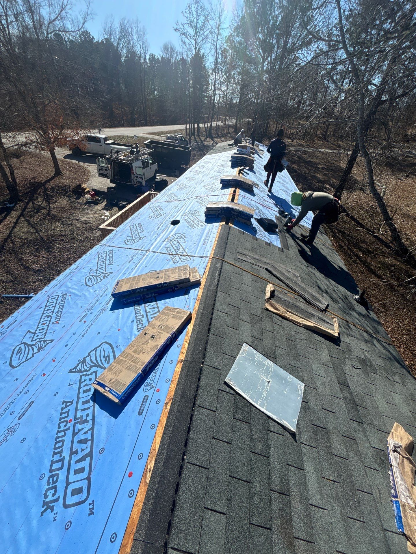 Roof Replacement in Waterloo, SC | New CertainTeed XT 25 Nickel Gray Shingles by Roofers LLC