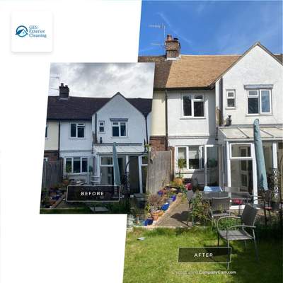 Roof Clean - Moss Removal using Honda 15lpm Low Pressure Washing Machine