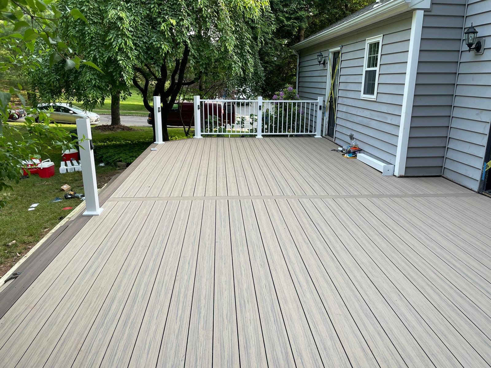 Deck resurface in Flemington by deck guardian