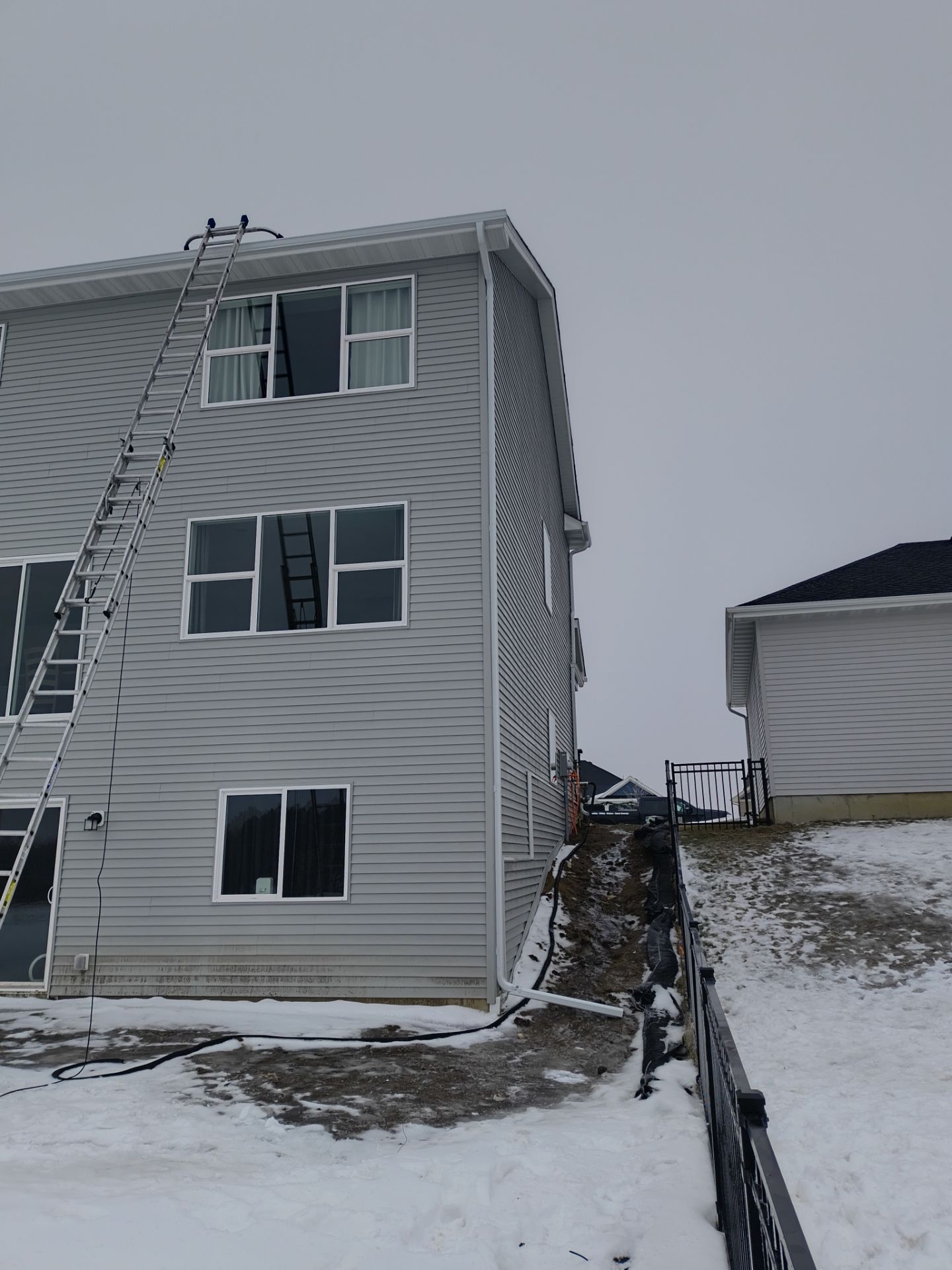 Residential Seamless Gutter and Downspout Installation in Buffalo by Next Level Seamless Gutters / Exteriors Inc.
